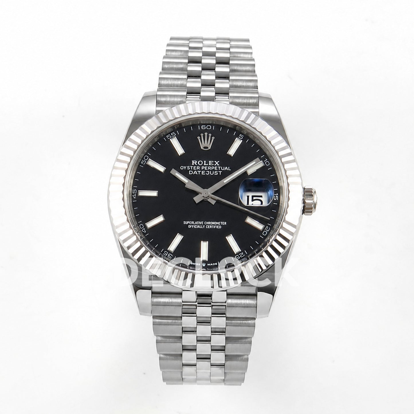 Rolex Datejust 41 126334 Black Stick Dial Jubilee Clean Plus JH3235 V2