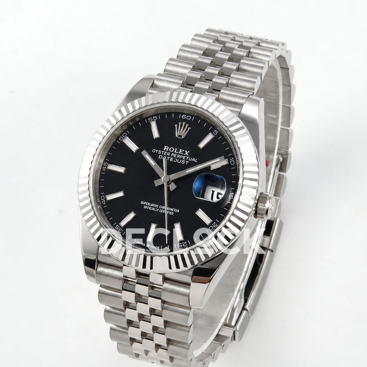 Rolex Datejust 41 126334 Black Stick Dial Jubilee Clean Plus JH3235 V2
