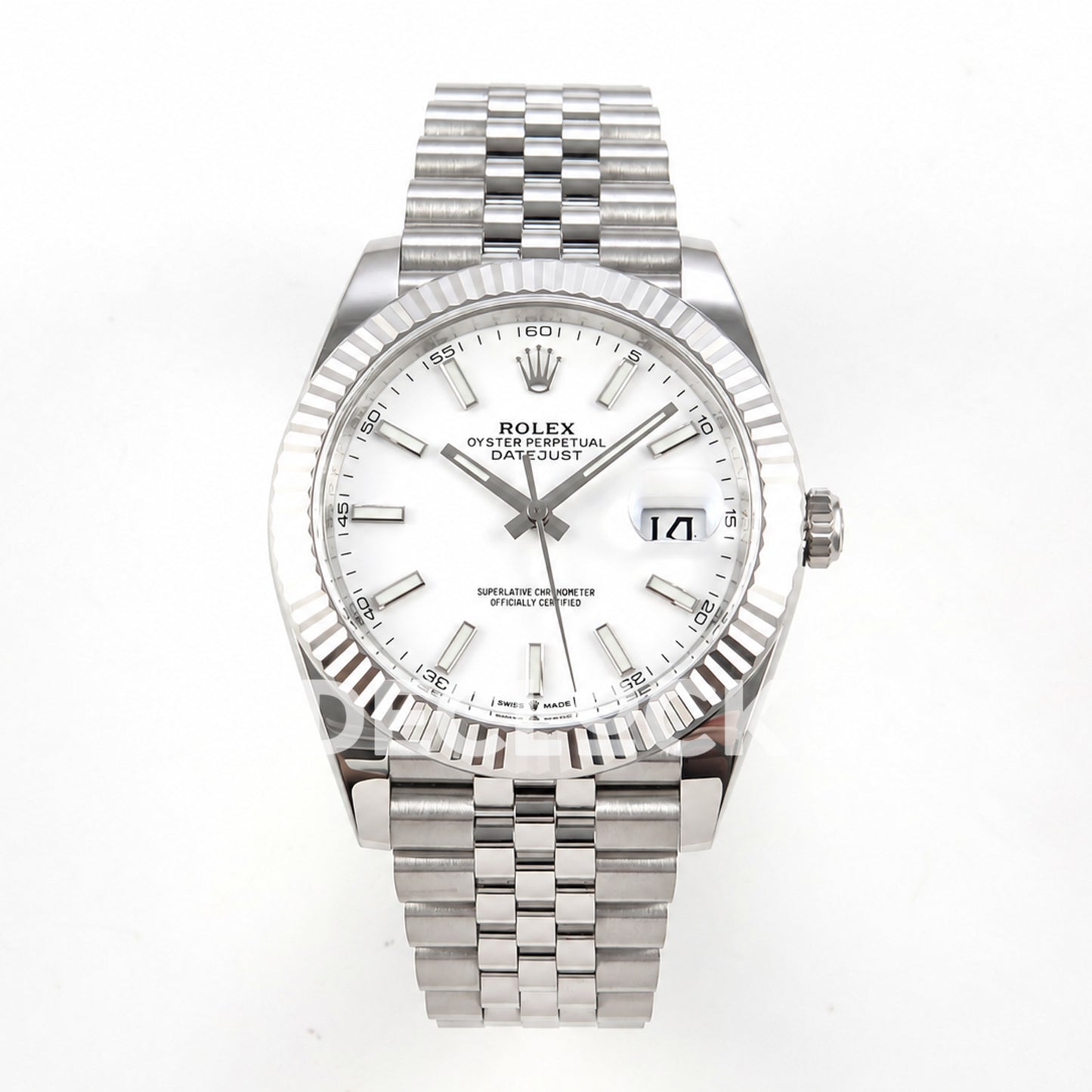 Rolex Datejust 41 126334 White Stick Dial Jubilee Clean Plus JH3235 V2