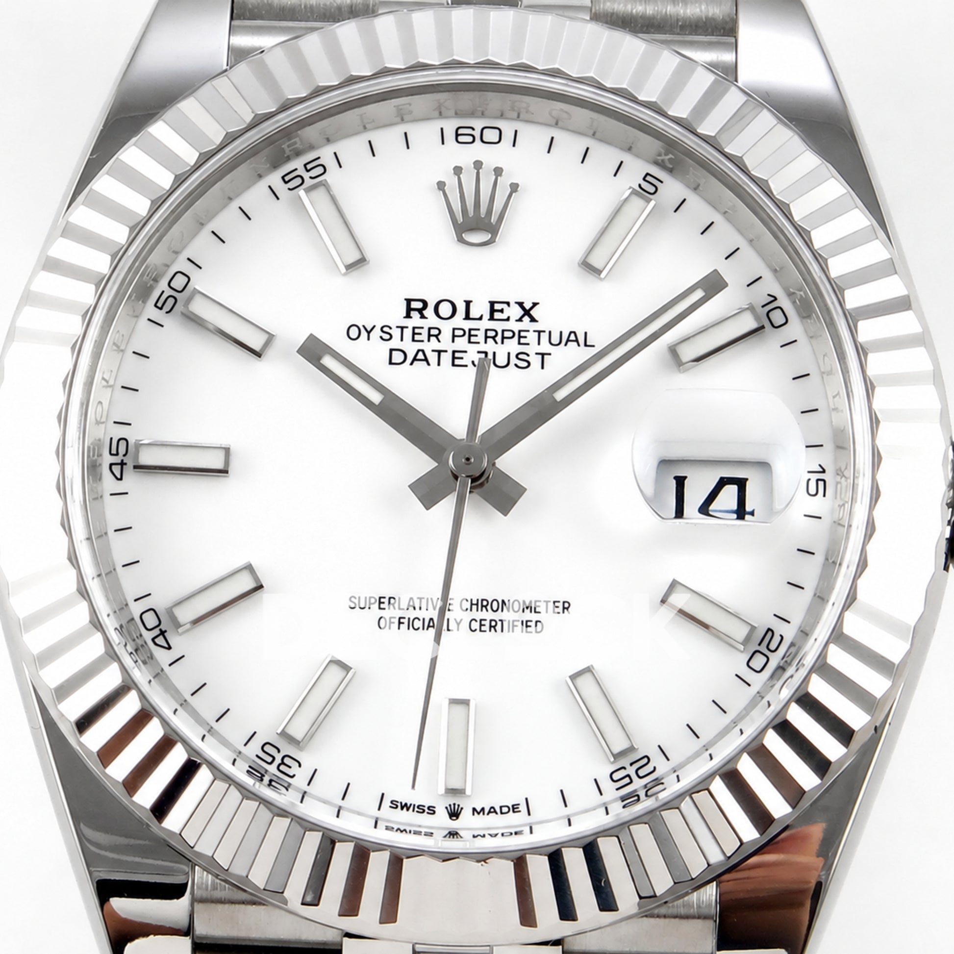 Rolex Datejust 41 126334 White Stick Dial Jubilee Clean Plus JH3235 V2