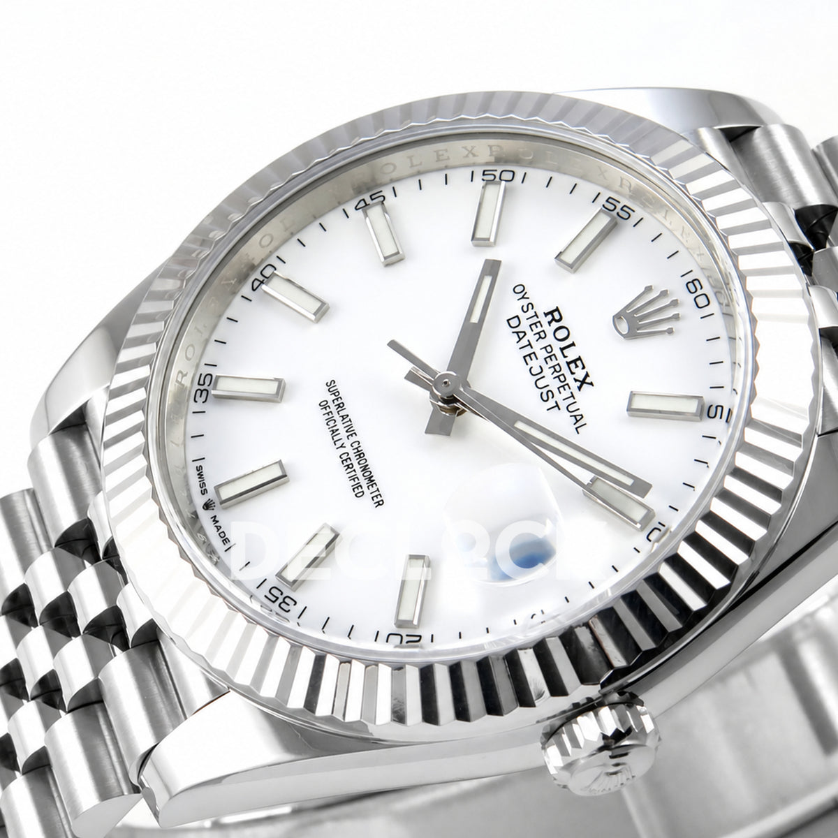 Rolex Datejust 41 126334 White Stick Dial Jubilee Clean Plus JH3235 V2