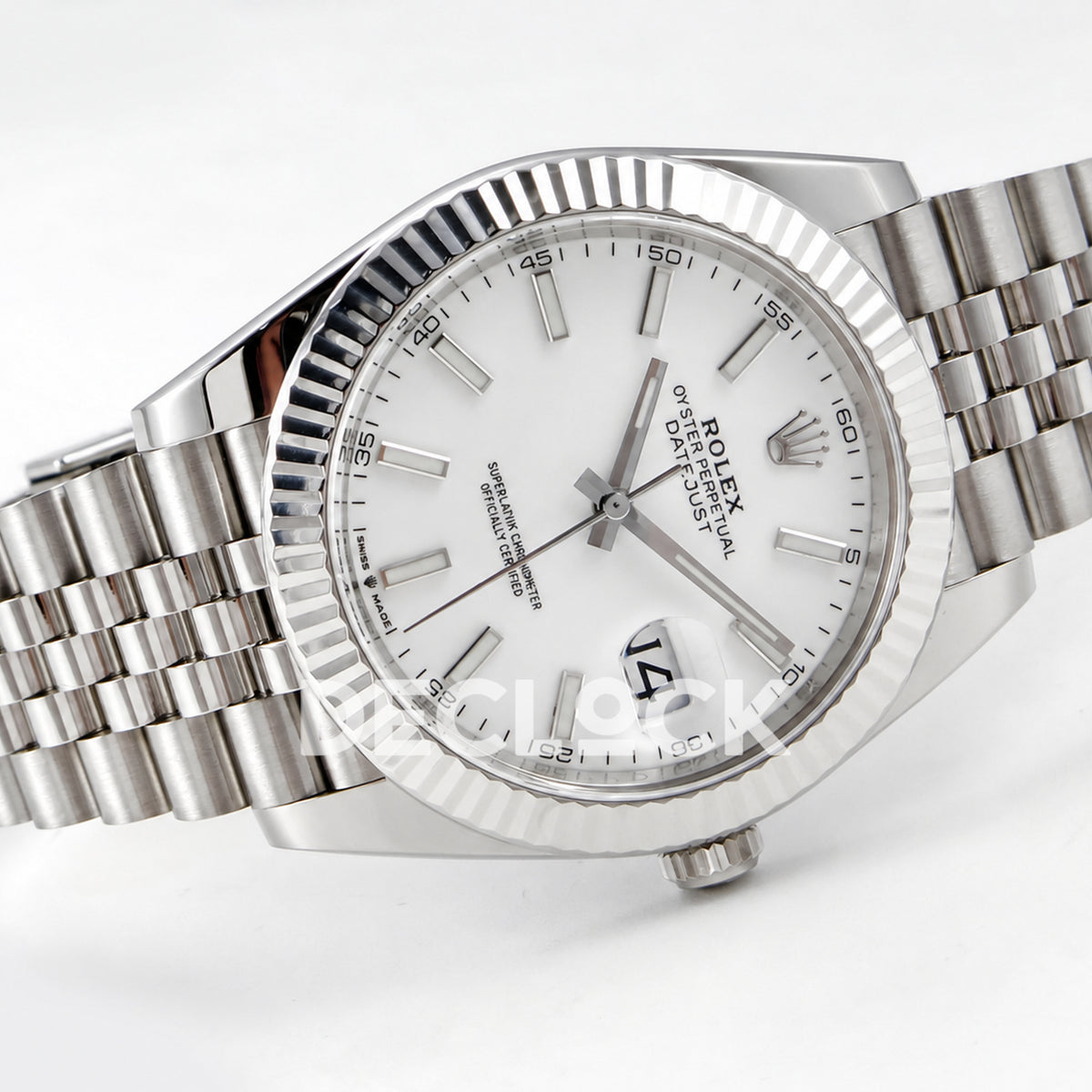 Rolex Datejust 41 126334 White Stick Dial Jubilee Clean Plus JH3235 V2