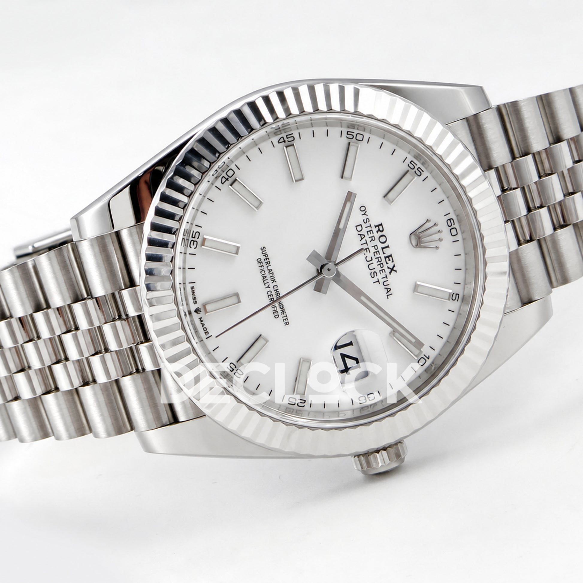 Rolex Datejust 41 126334 White Stick Dial Jubilee Clean Plus JH3235 V2
