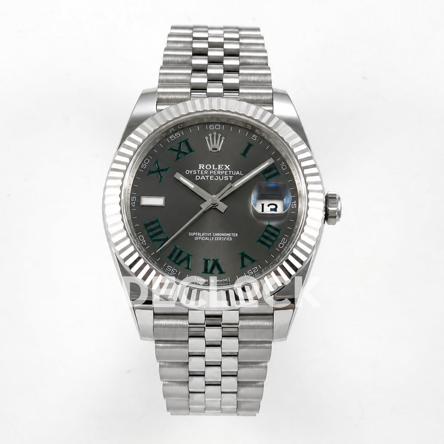 Rolex Datejust 41 126334 Wimbledon Jubilee Clean Plus JH3235 V2