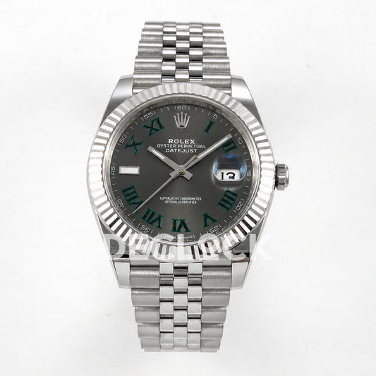 Rolex Datejust 41 126334 Wimbledon Jubilee Clean Plus JH3235 V2