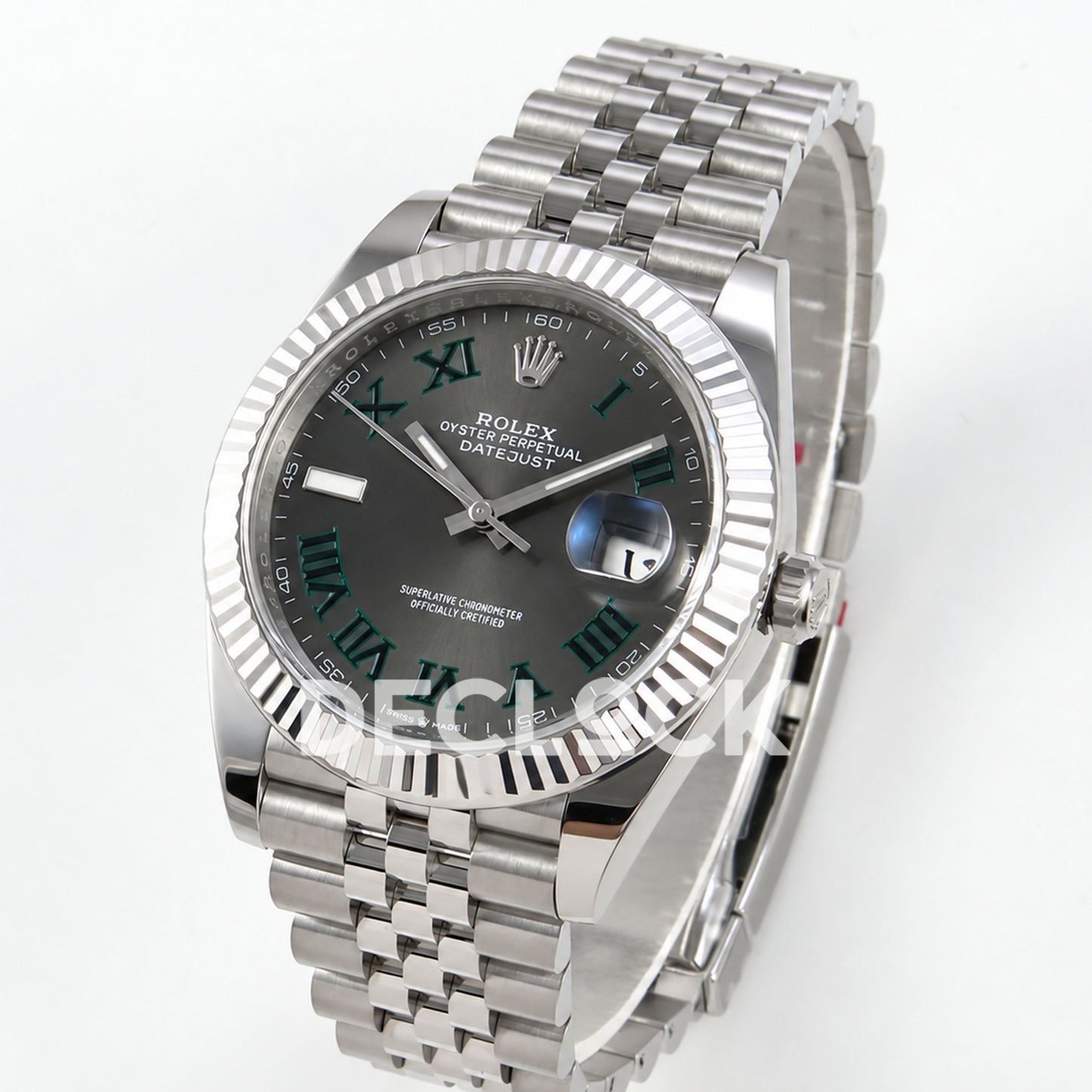 Rolex Datejust 41 126334 Wimbledon Jubilee Clean Plus JH3235 V2
