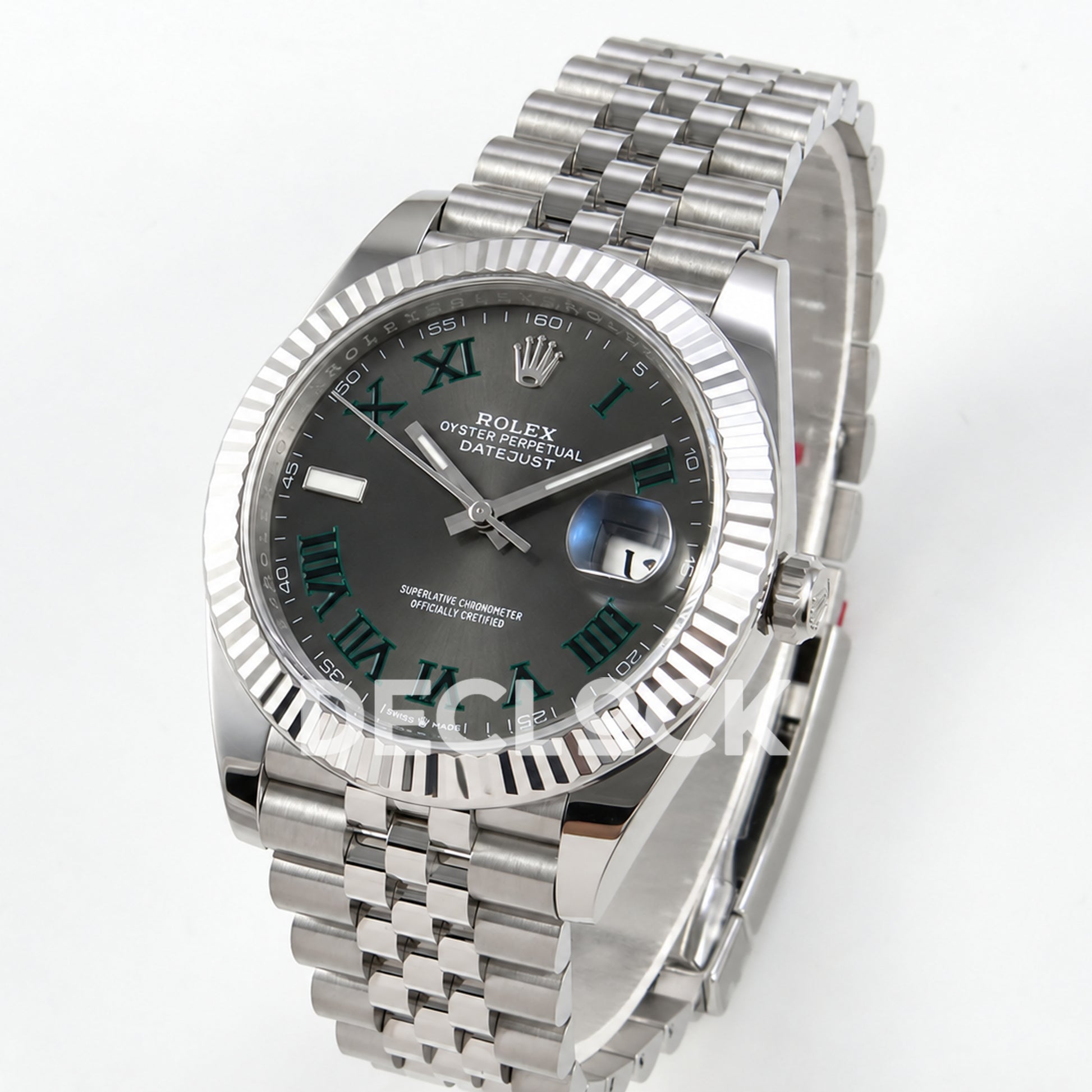 Rolex Datejust 41 126334 Wimbledon Jubilee Clean Plus JH3235 V2