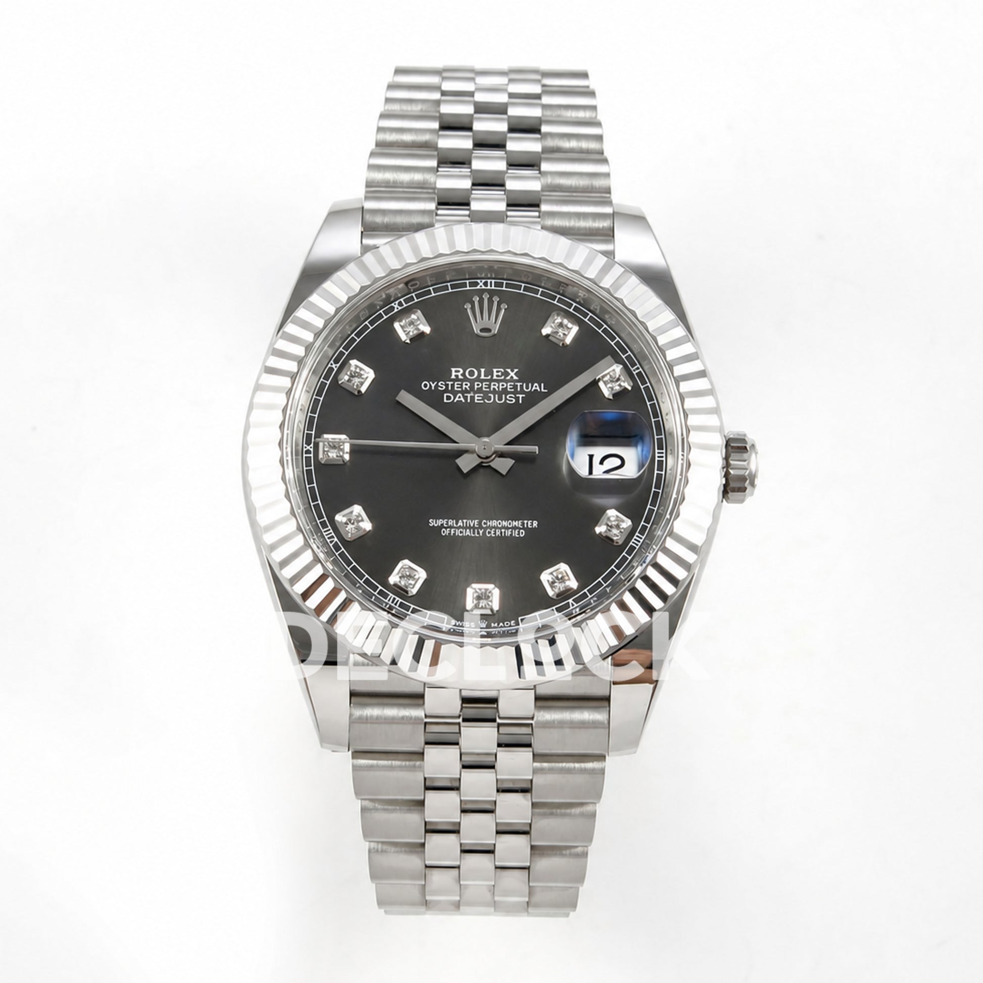 Rolex Datejust 41 126334 Grey Diamonds Jubilee Clean Plus JH3235 V2