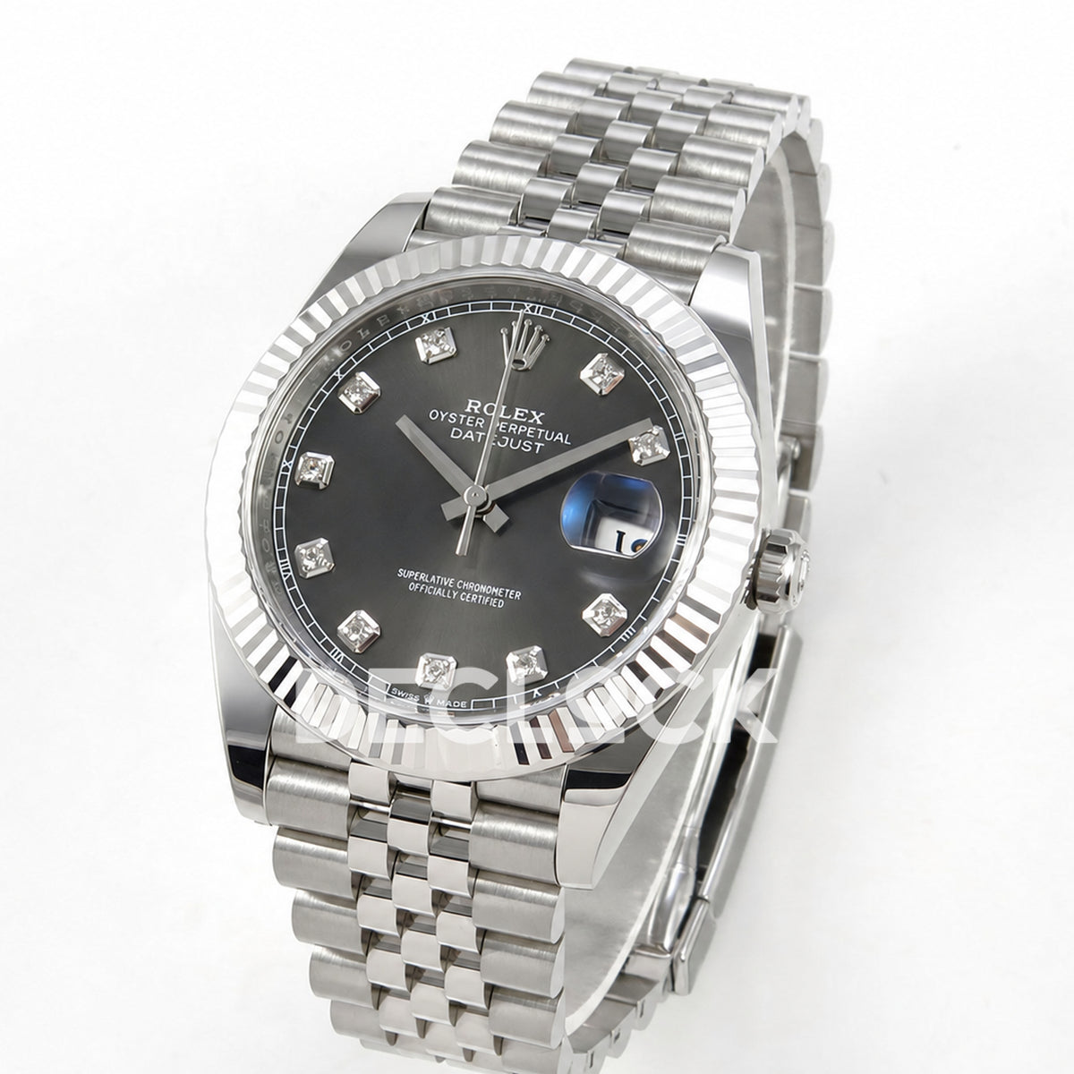 Rolex Datejust 41 126334 Grey Diamonds Jubilee Clean Plus JH3235 V2