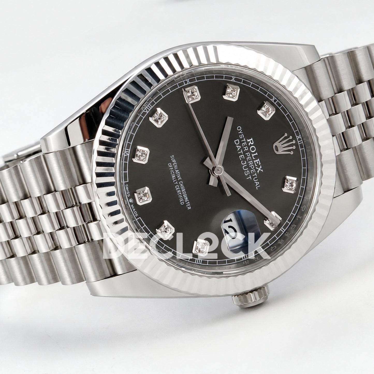 Rolex Datejust 41 126334 Grey Diamonds Jubilee Clean Plus JH3235 V2