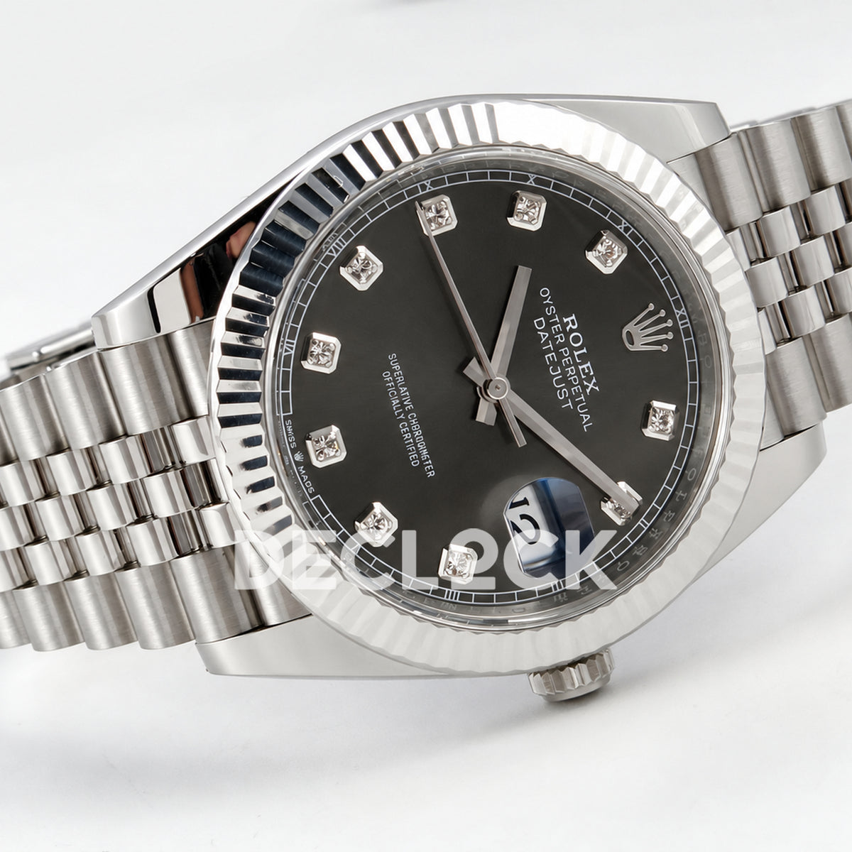 Rolex Datejust 41 126334 Grey Diamonds Jubilee Clean Plus JH3235 V2
