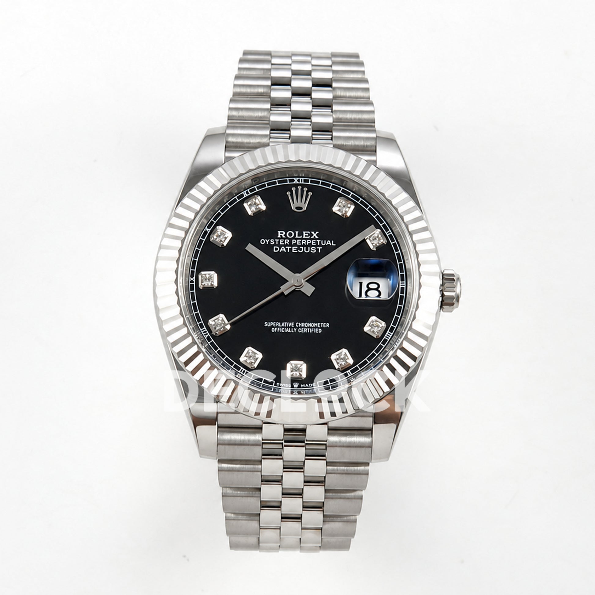 Rolex Datejust 41 126334 Black Diamonds Jubilee Clean Plus JH3235 V2