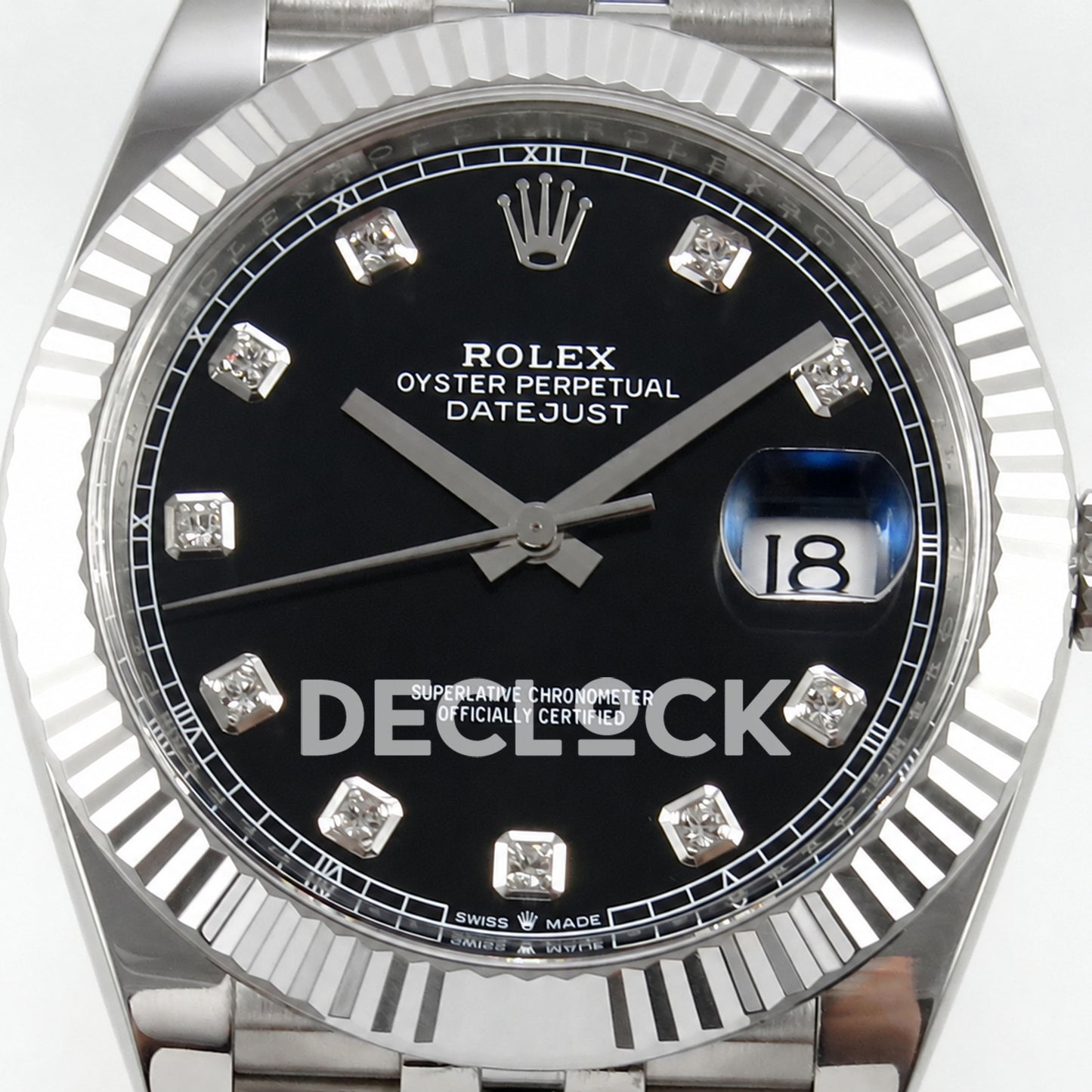 Rolex Datejust 41 126334 Black Diamonds Jubilee Clean Plus JH3235 V2