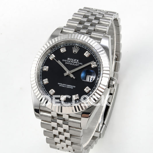 Rolex Datejust 41 126334 Black Diamonds Jubilee Clean Plus JH3235 V2