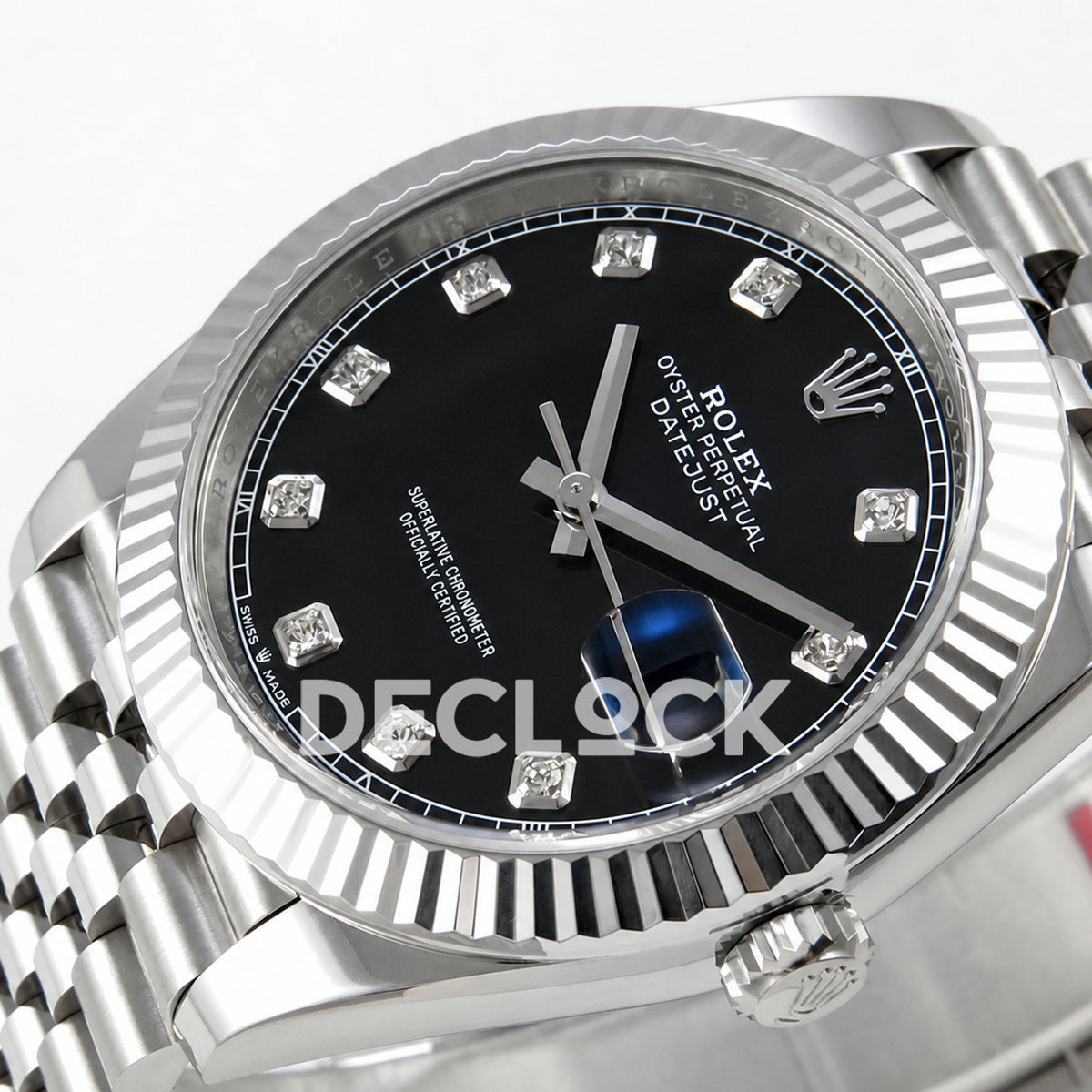 Rolex Datejust 41 126334 Black Diamonds Jubilee Clean Plus JH3235 V2