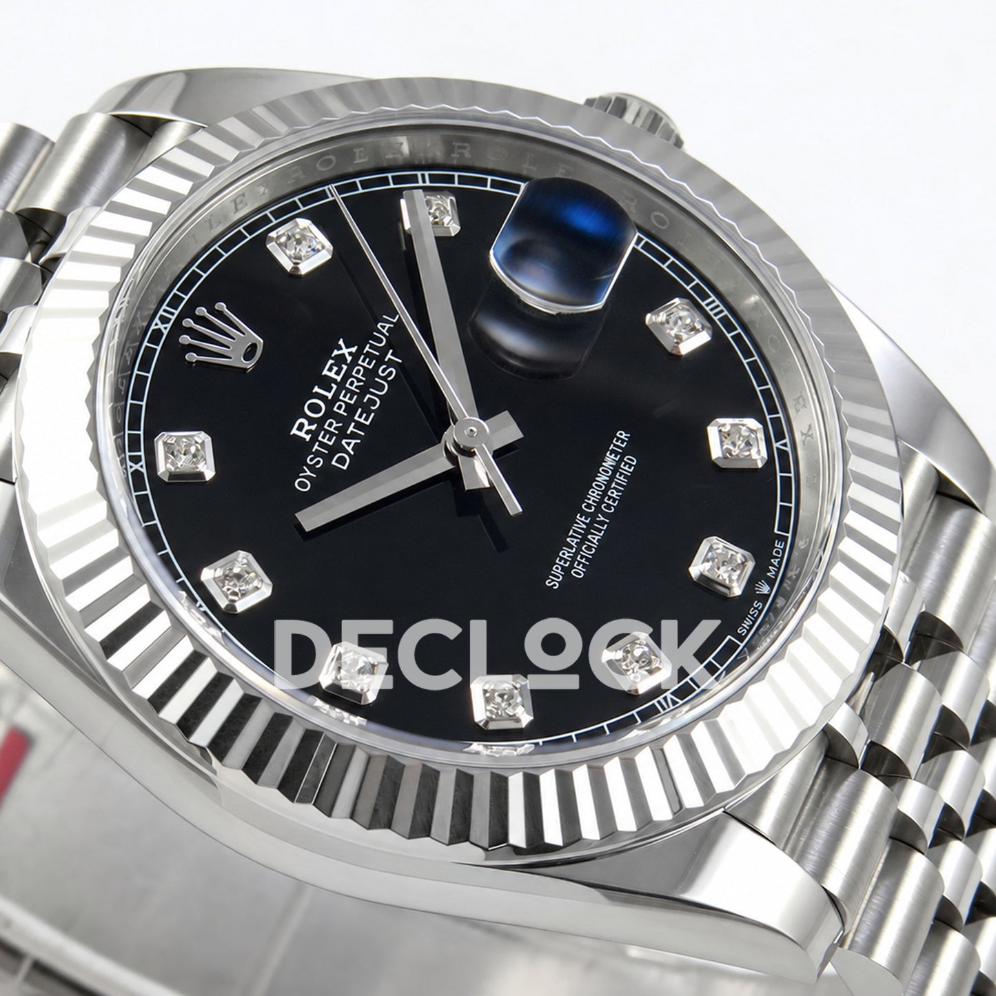 Rolex Datejust 41 126334 Black Diamonds Jubilee Clean Plus JH3235 V2