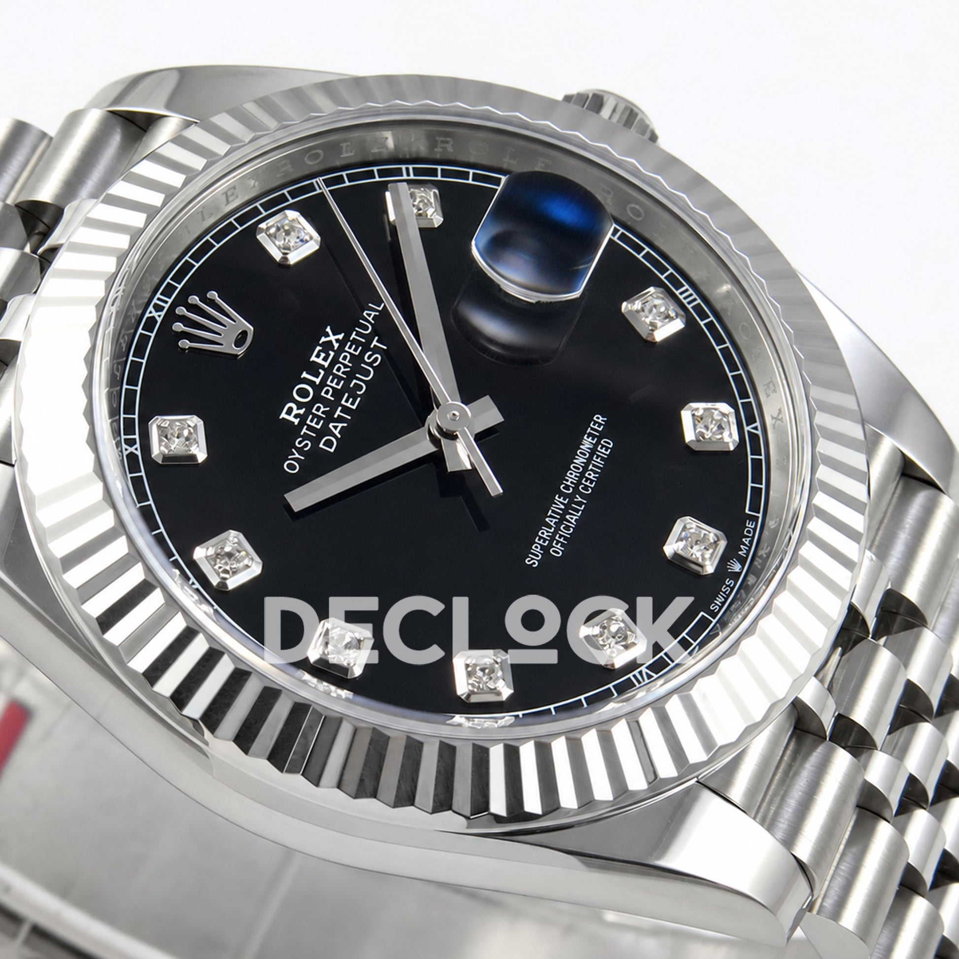 Rolex Datejust 41 126334 Black Diamonds Jubilee Clean Plus JH3235 V2