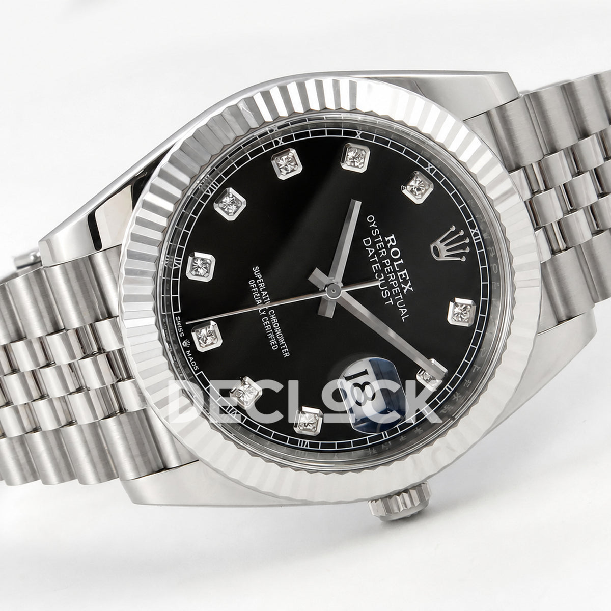 Rolex Datejust 41 126334 Black Diamonds Jubilee Clean Plus JH3235 V2