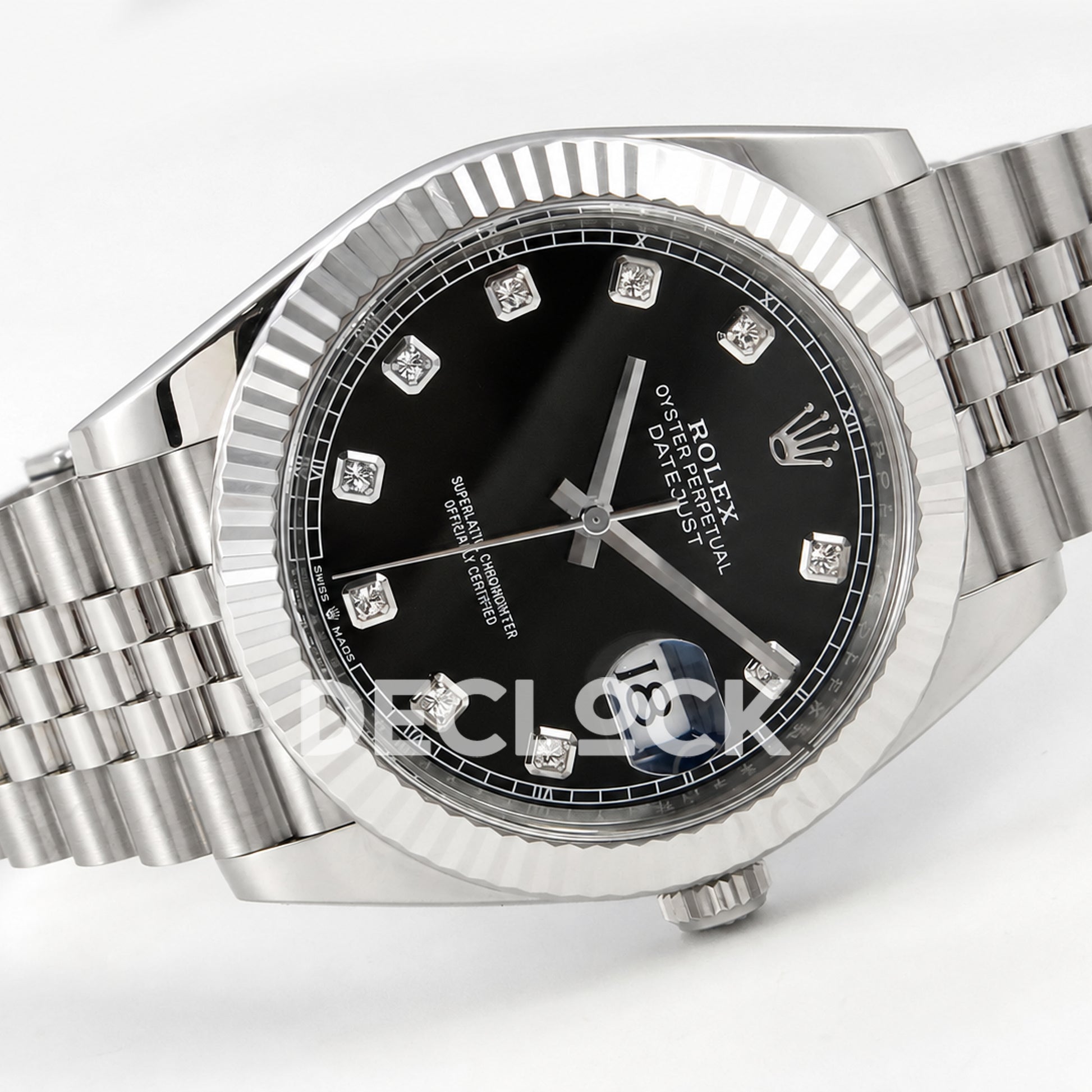 Rolex Datejust 41 126334 Black Diamonds Jubilee Clean Plus JH3235 V2