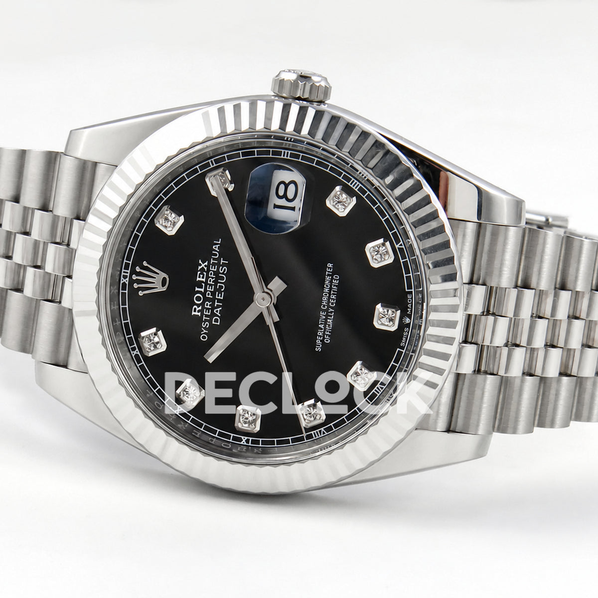 Rolex Datejust 41 126334 Black Diamonds Jubilee Clean Plus JH3235 V2