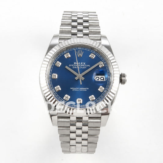Rolex Datejust 41 126334 Blue Diamonds Jubilee Clean Plus JH3235 V2