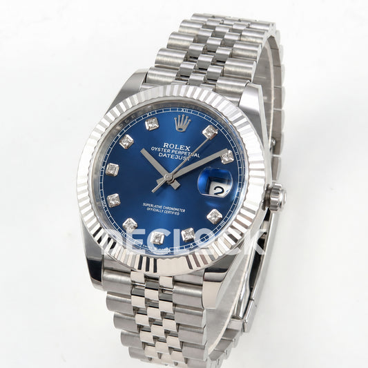 Rolex Datejust 41 126334 Blue Diamonds Jubilee Clean Plus JH3235 V2