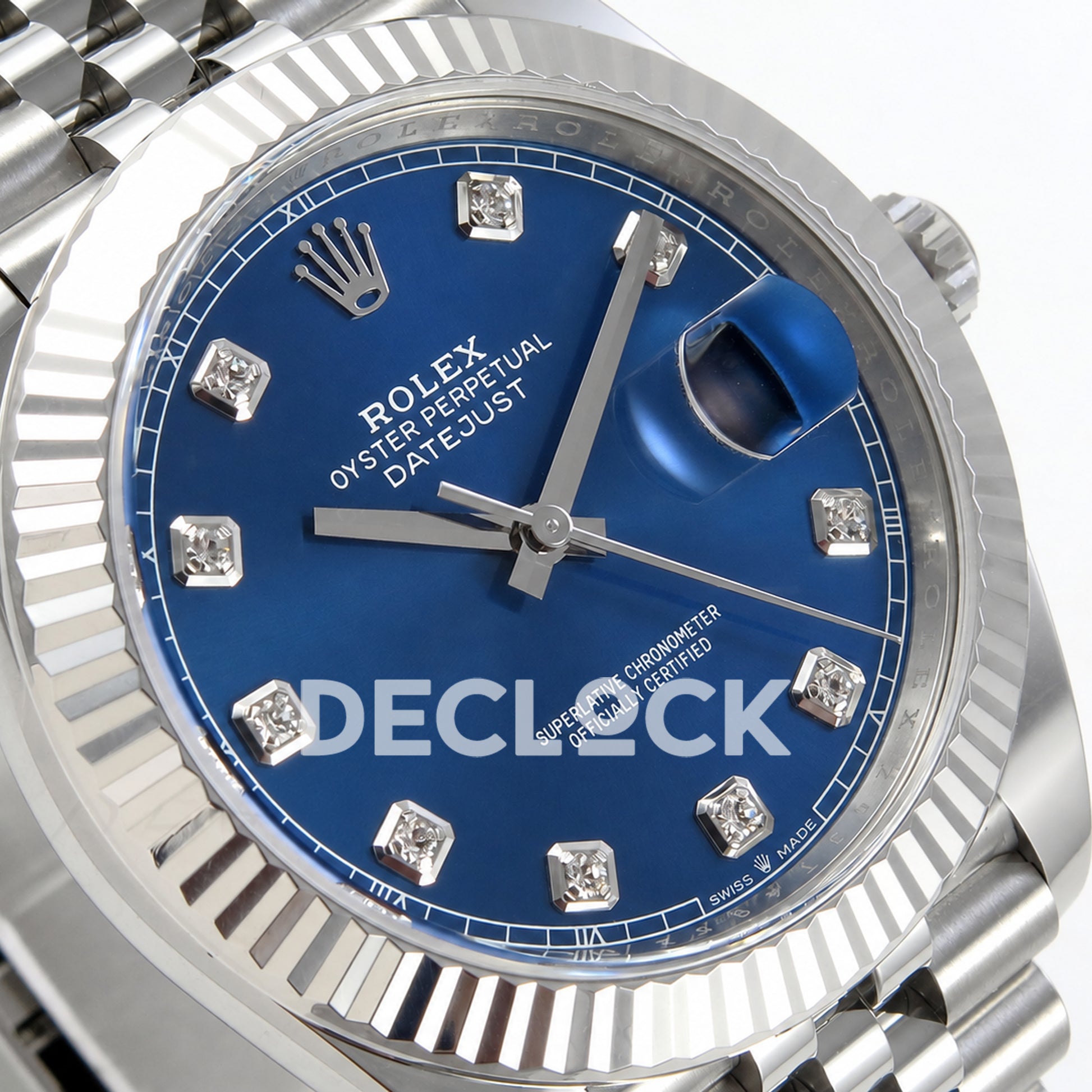 Rolex Datejust 41 126334 Blue Diamonds Jubilee Clean Plus JH3235 V2