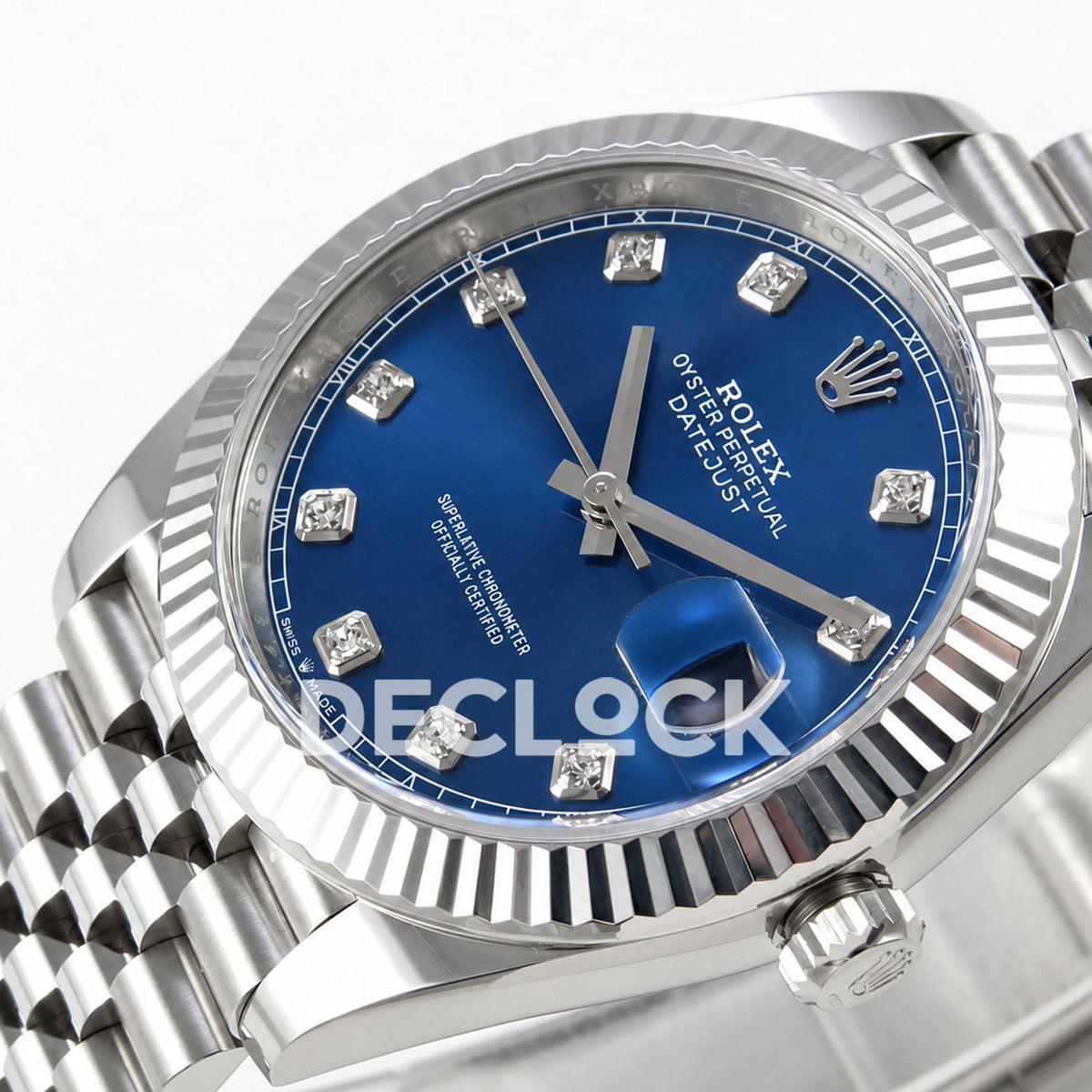 Rolex Datejust 41 126334 Blue Diamonds Jubilee Clean Plus JH3235 V2