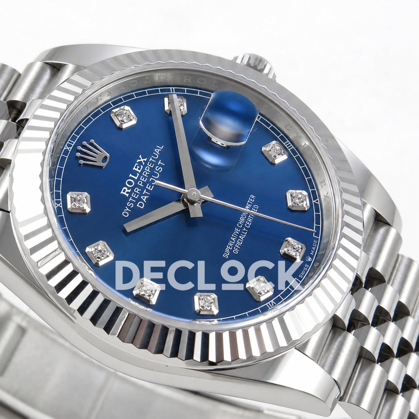 Rolex Datejust 41 126334 Blue Diamonds Jubilee Clean Plus JH3235 V2