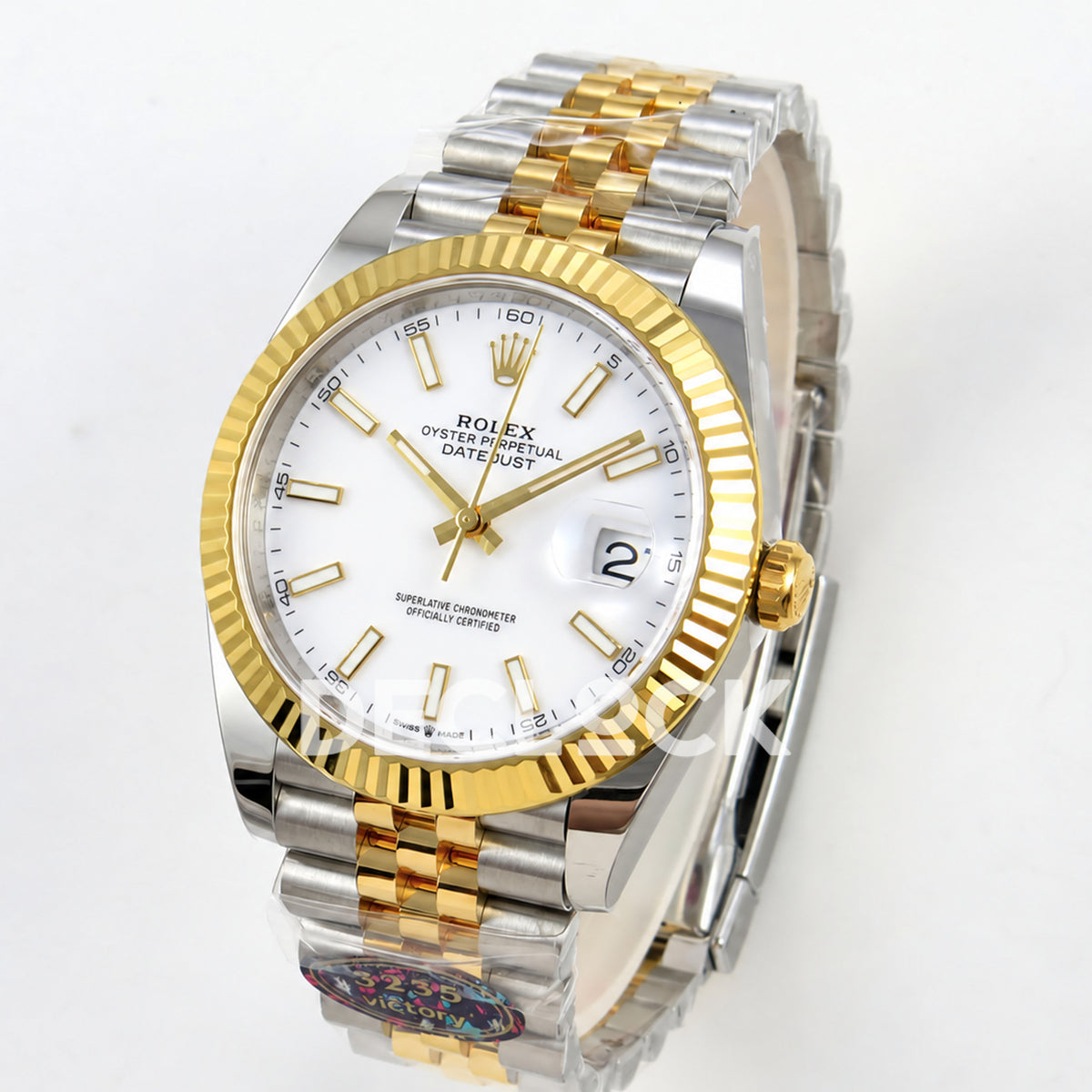 Rolex Datejust 41 126333 White Stick Dial Jubilee VF DD3235
