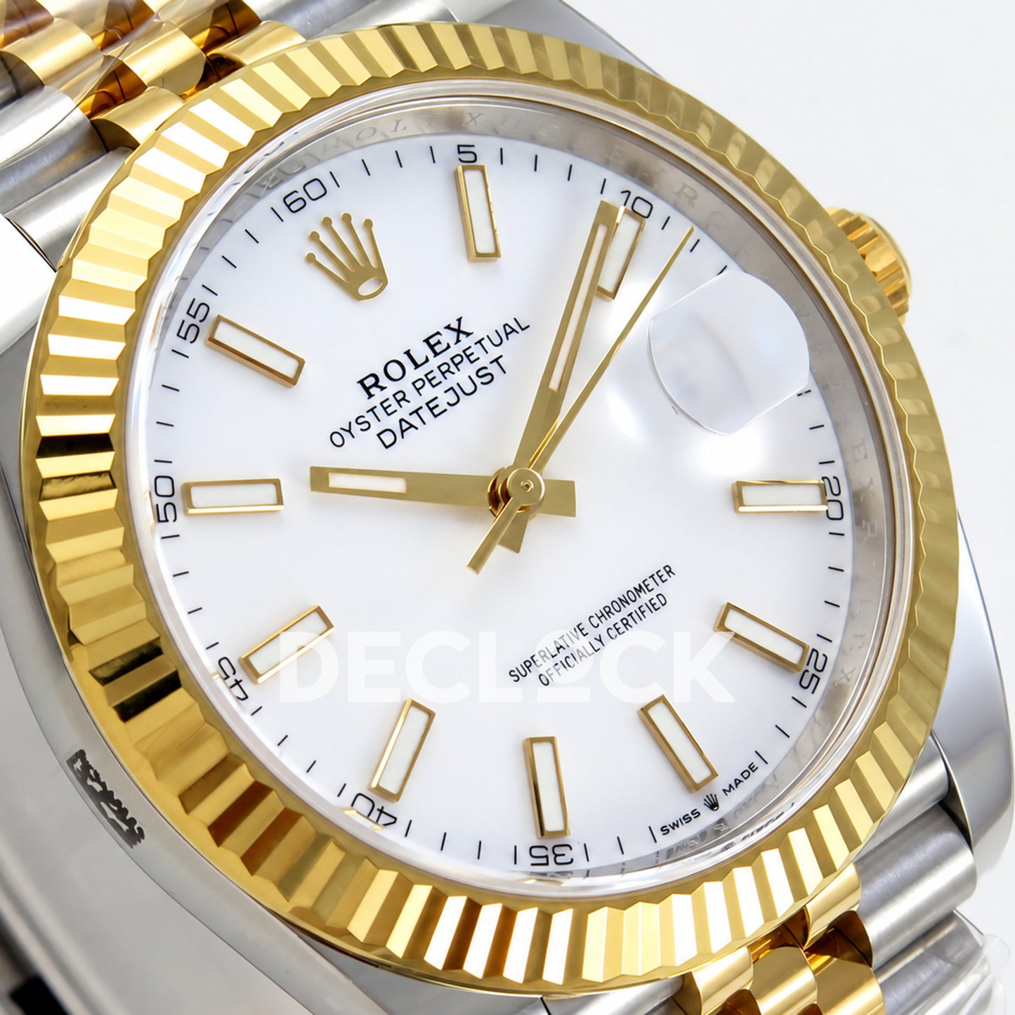 Rolex Datejust 41 126333 White Stick Dial Jubilee VF DD3235