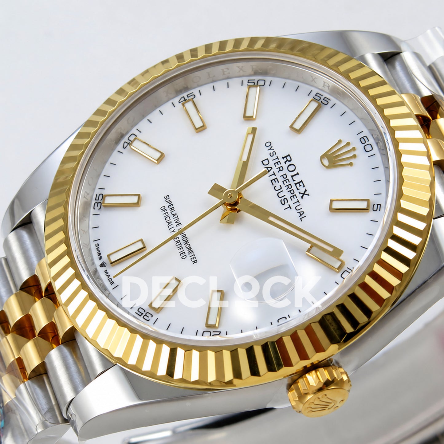 Rolex Datejust 41 126333 White Stick Dial Jubilee VF DD3235