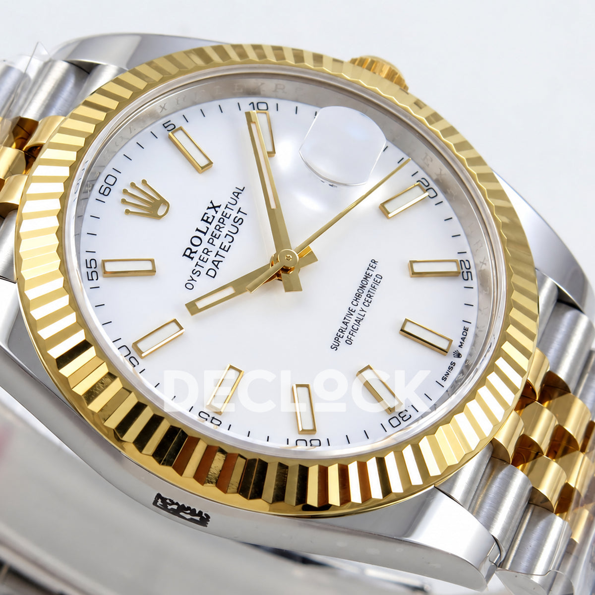 Rolex Datejust 41 126333 White Stick Dial Jubilee VF DD3235