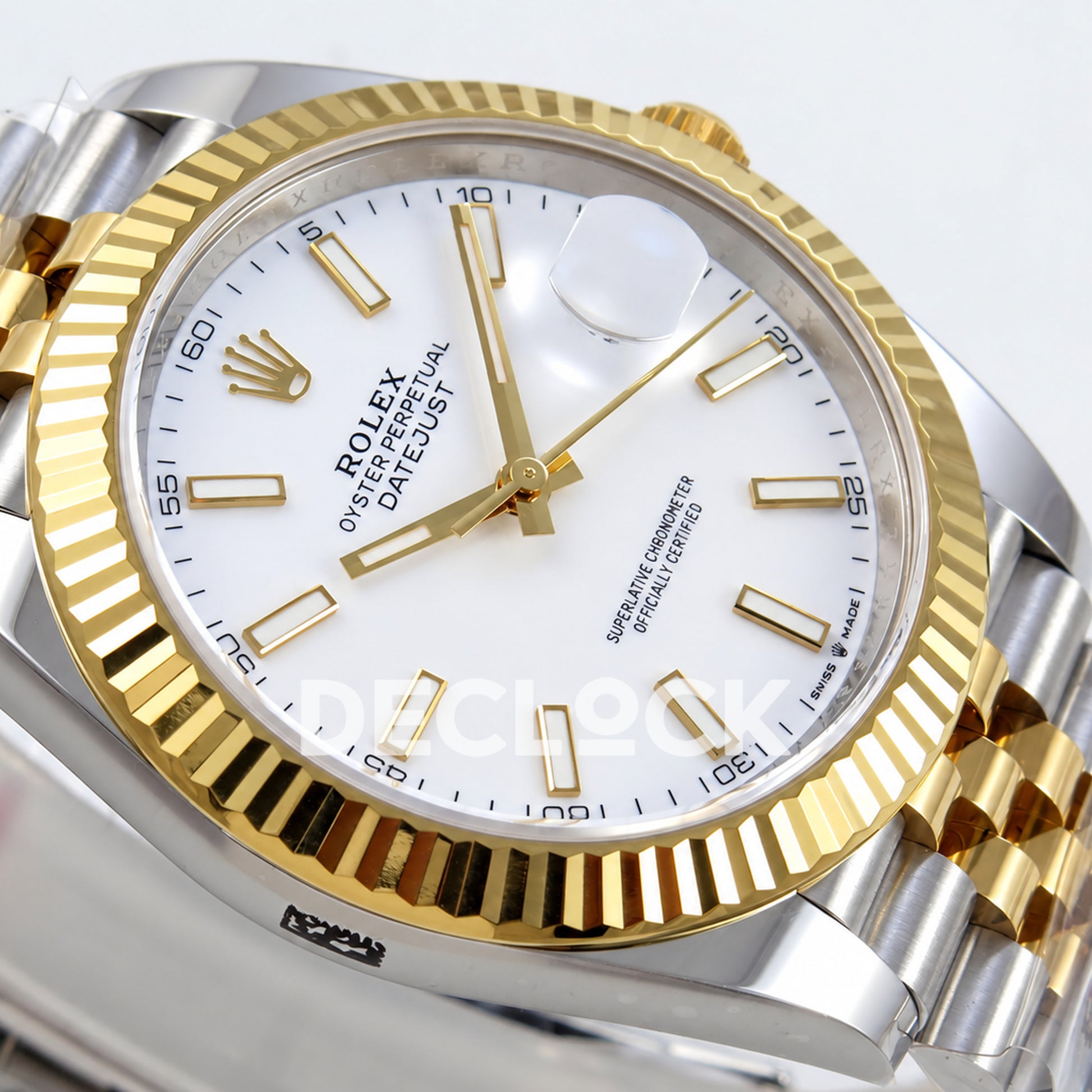 Rolex Datejust 41 126333 White Stick Dial Jubilee VF DD3235