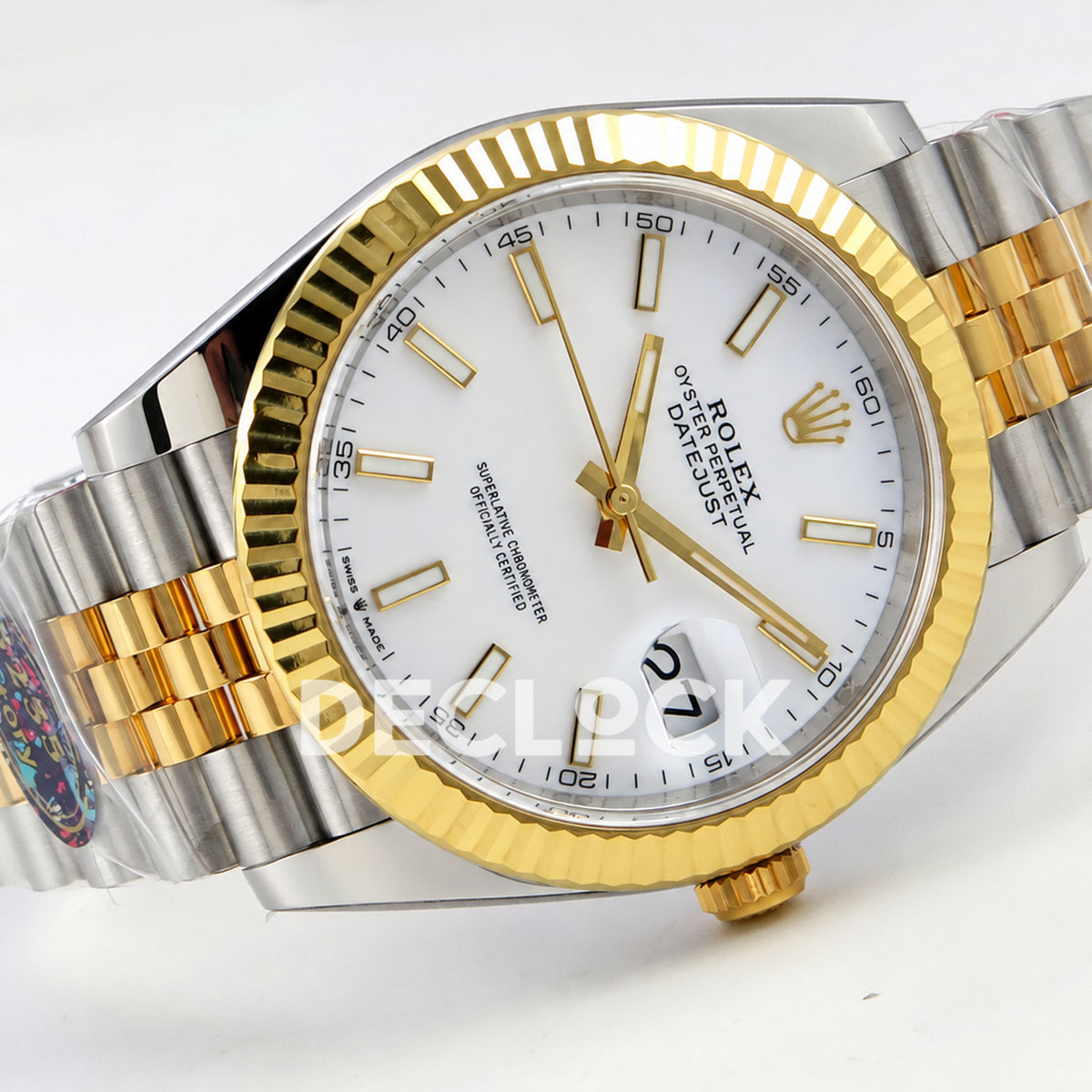 Rolex Datejust 41 126333 White Stick Dial Jubilee VF DD3235