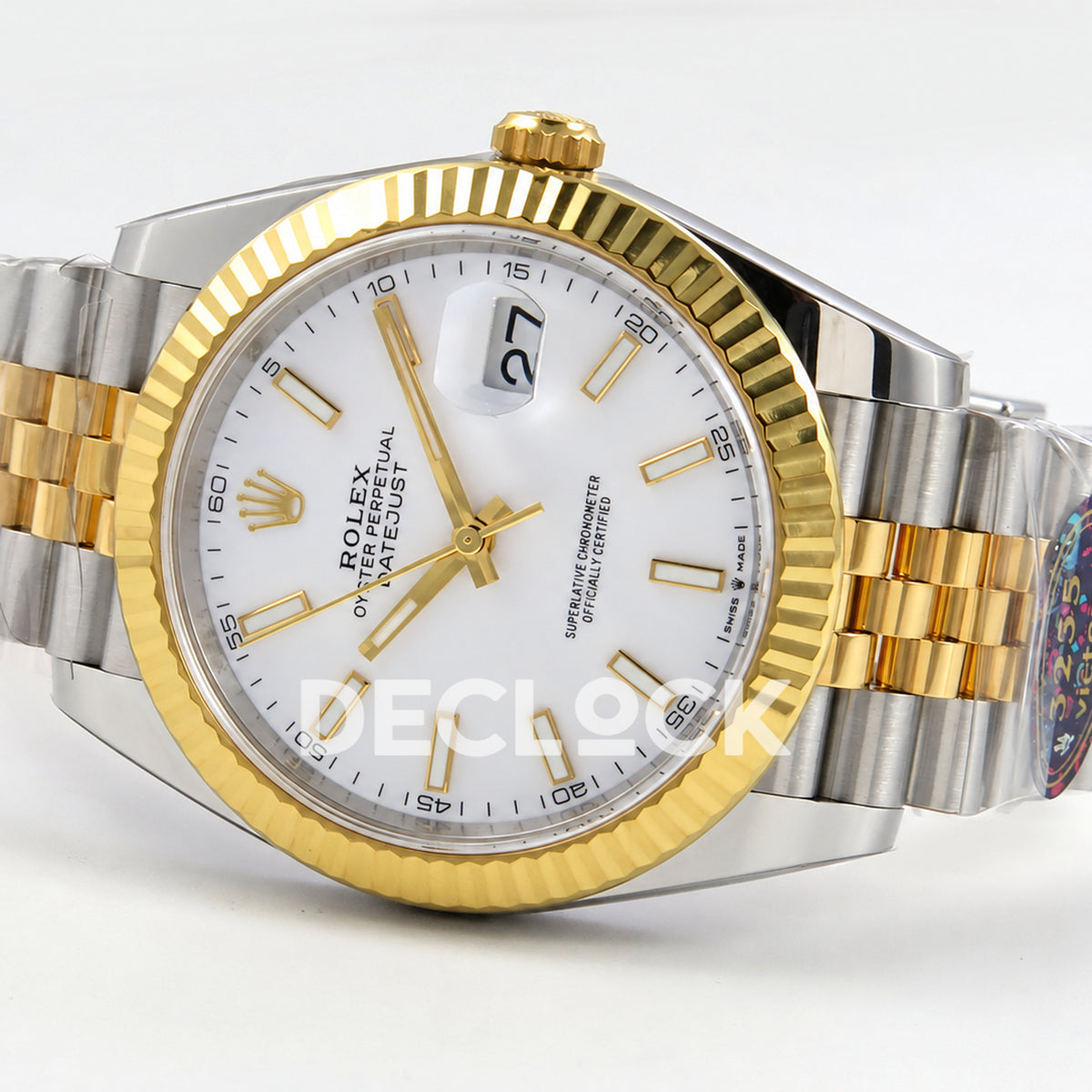 Rolex Datejust 41 126333 White Stick Dial Jubilee VF DD3235