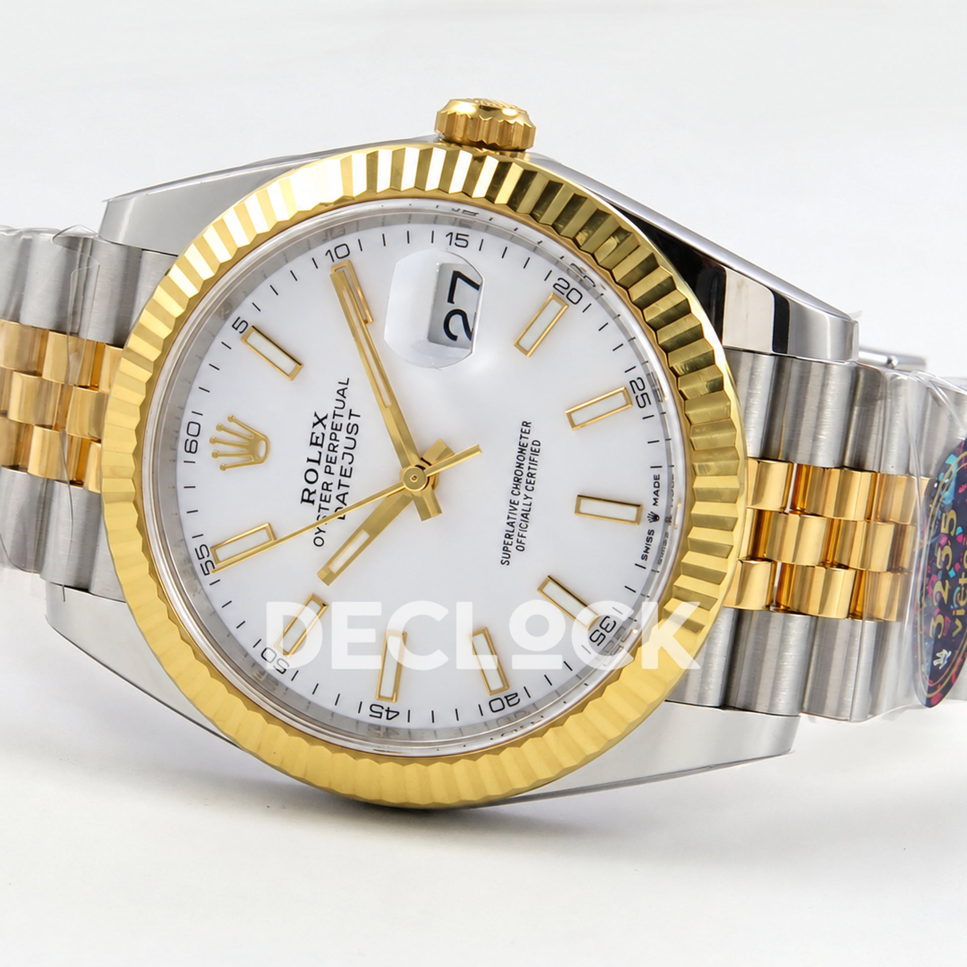 Rolex Datejust 41 126333 White Stick Dial Jubilee VF DD3235