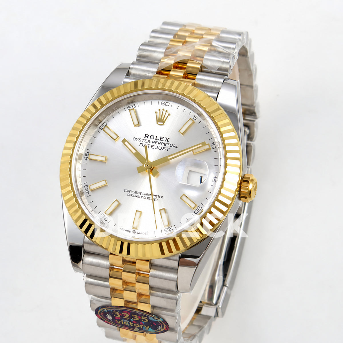 Rolex Datejust 41 126333 Silver Stick Dial Jubilee VF DD3235