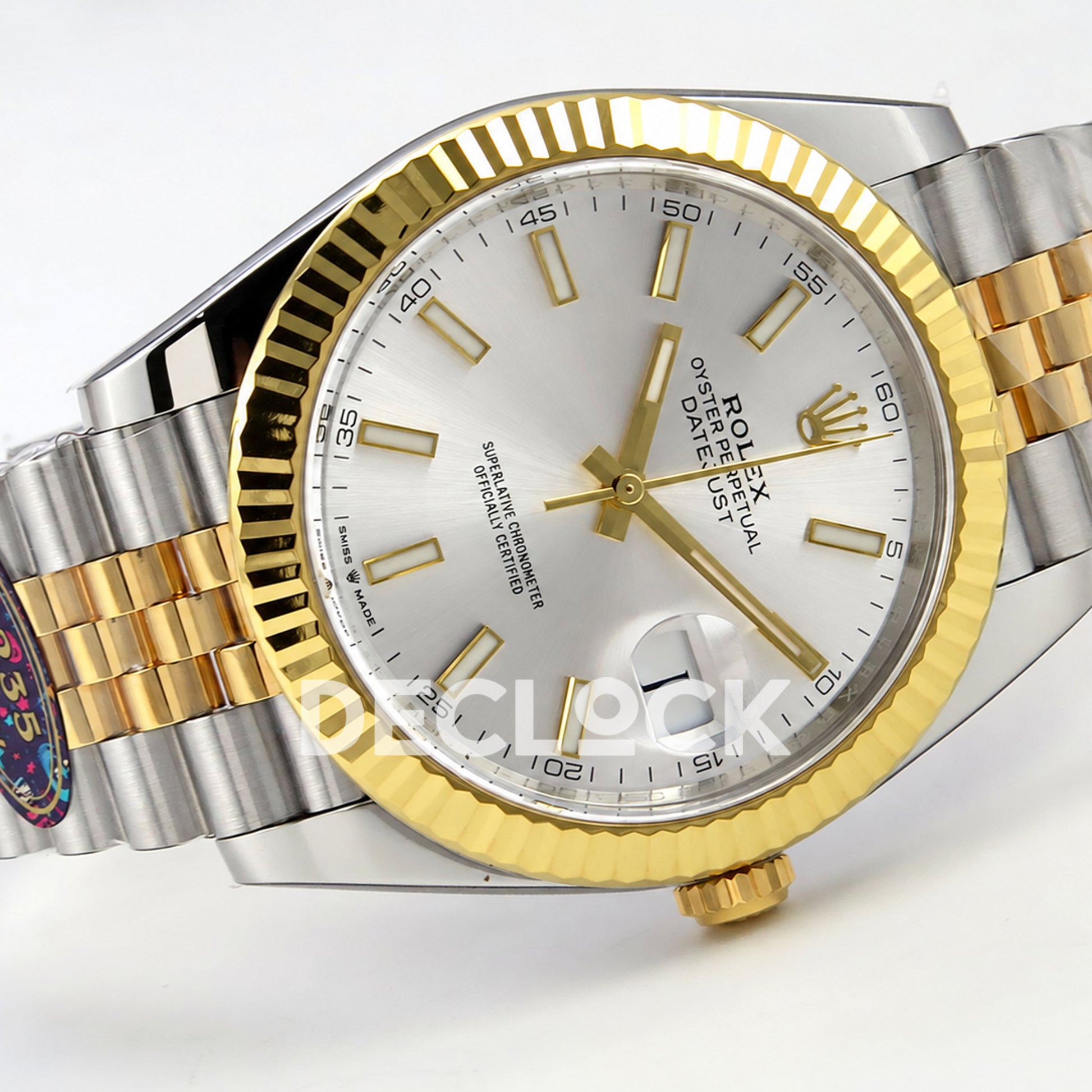 Rolex Datejust 41 126333 Silver Stick Dial Jubilee VF DD3235