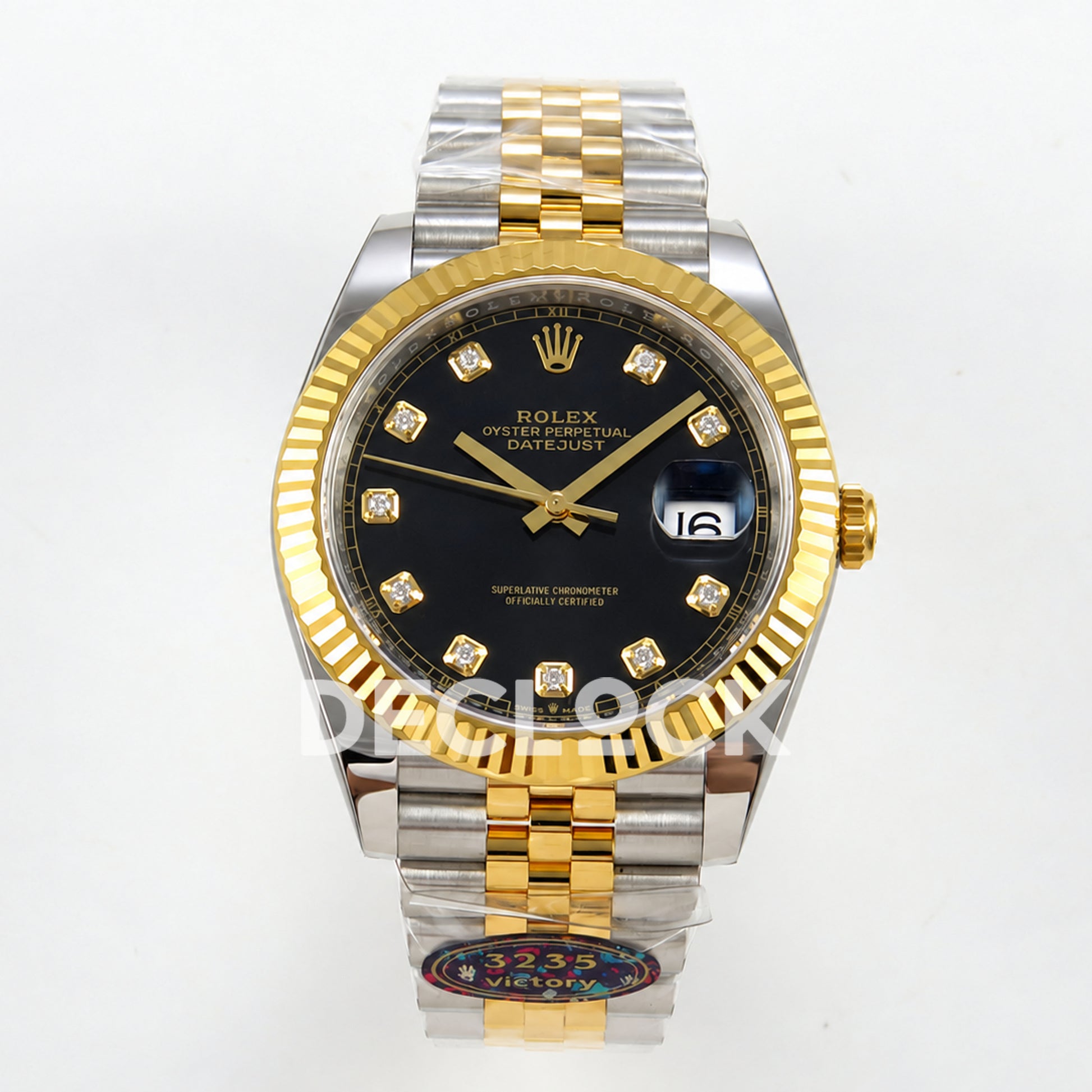 Rolex Datejust 41 126333 Black Diamonds Jubilee VF DD3235