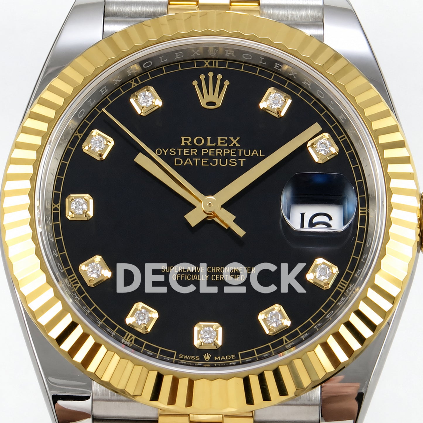 Rolex Datejust 41 126333 Black Diamonds Jubilee VF DD3235