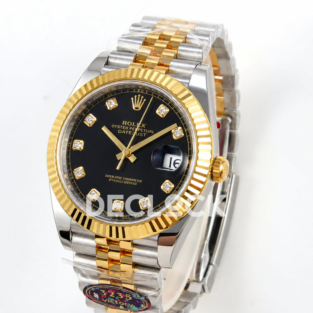 Rolex Datejust 41 126333 Black Diamonds Jubilee VF DD3235