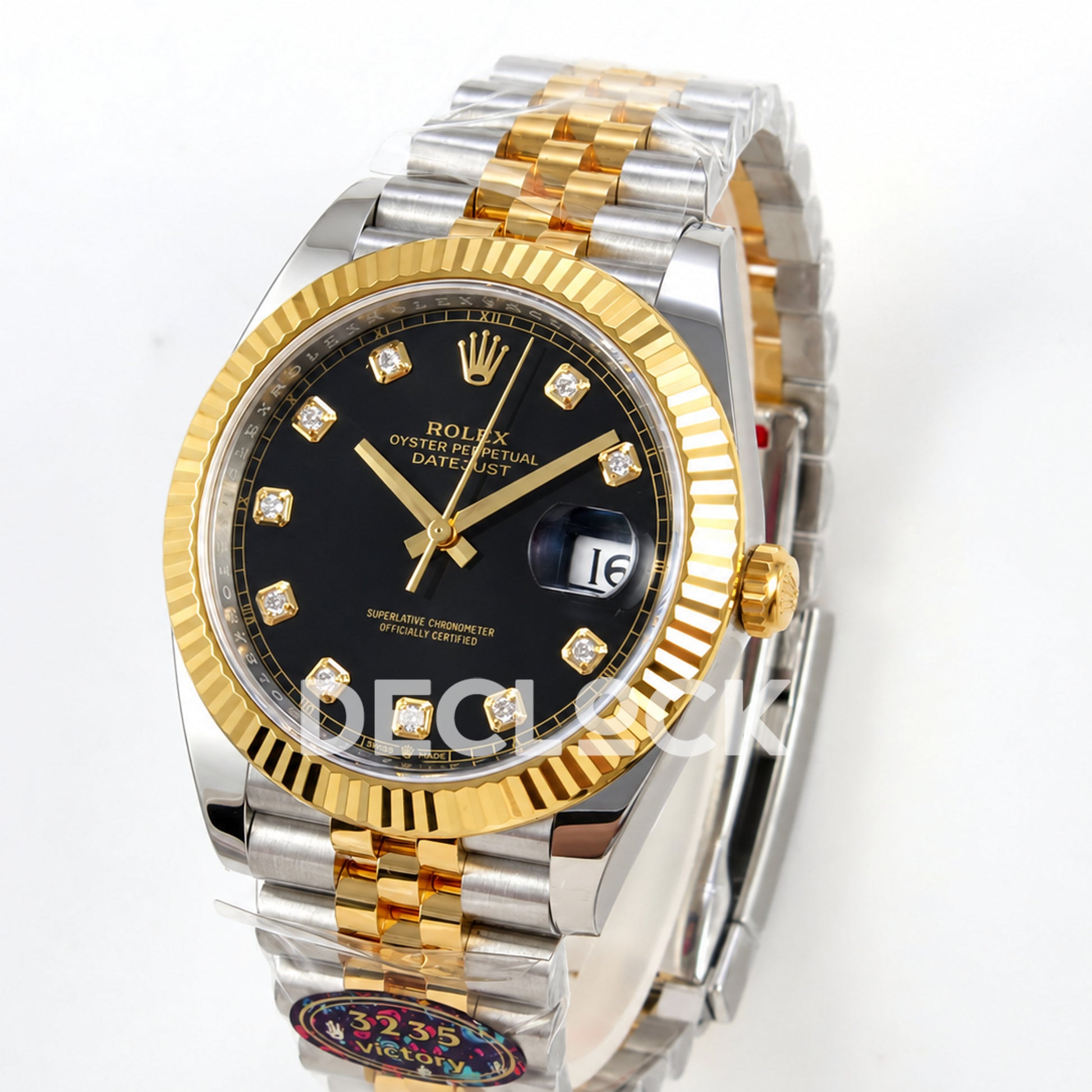 Rolex Datejust 41 126333 Black Diamonds Jubilee VF DD3235
