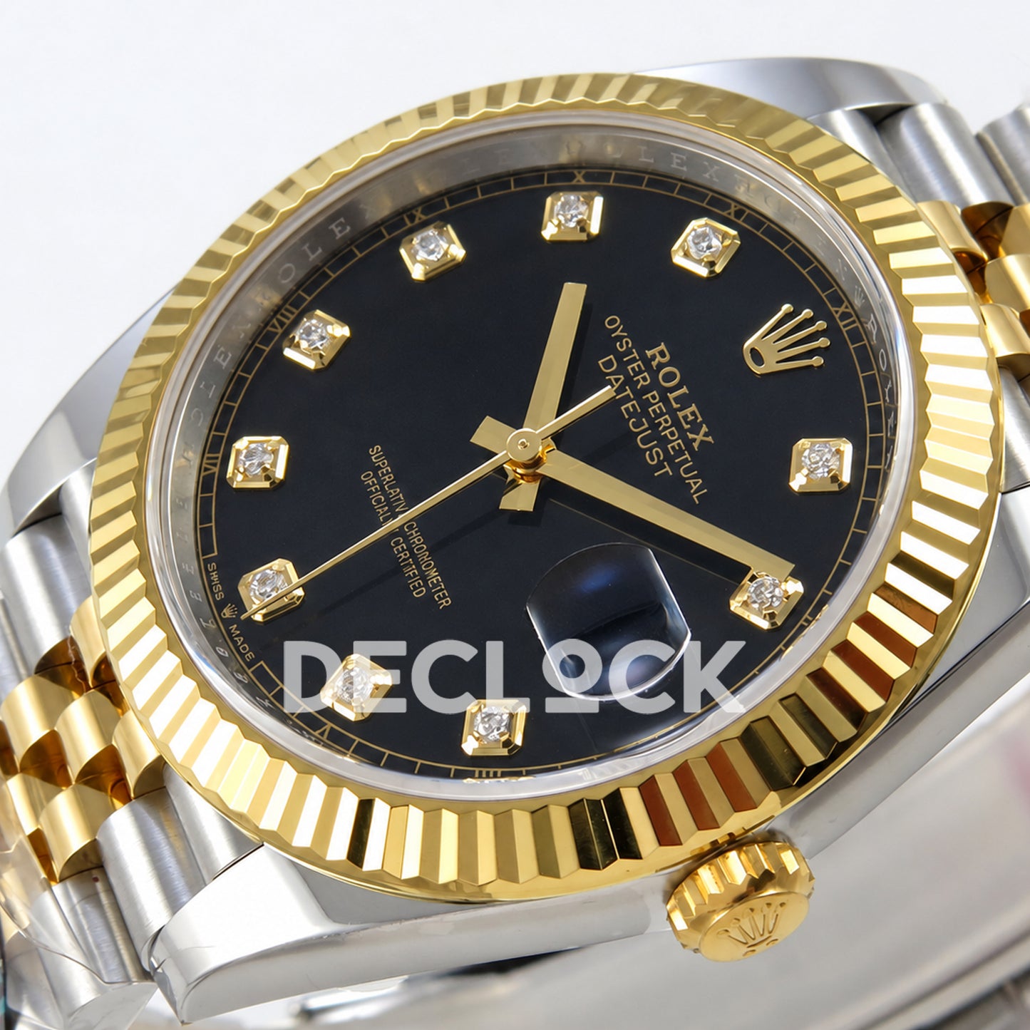 Rolex Datejust 41 126333 Black Diamonds Jubilee VF DD3235