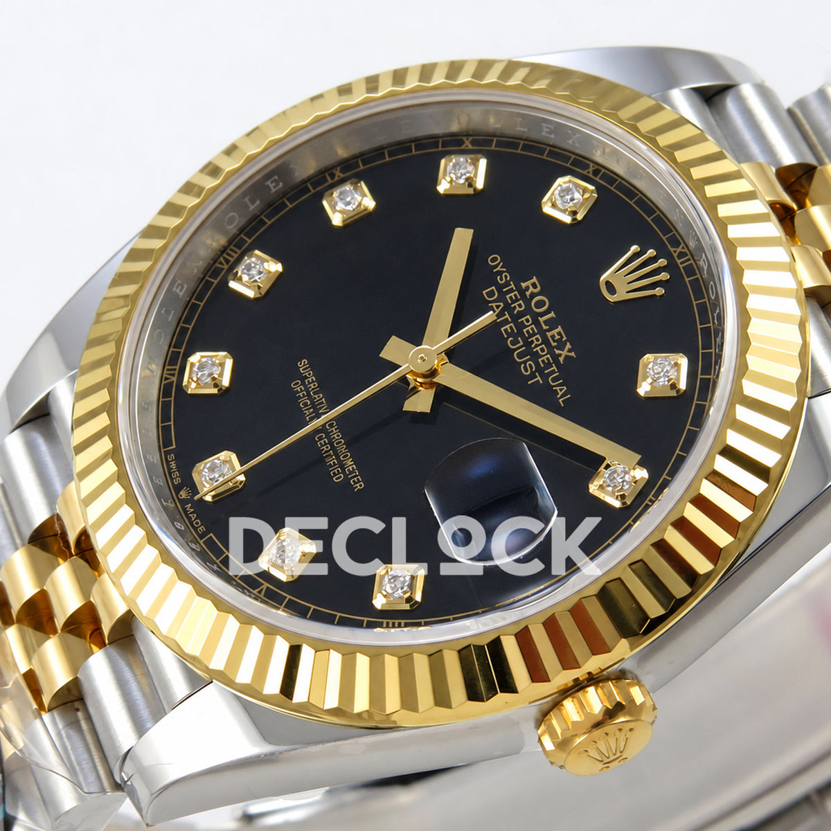 Rolex Datejust 41 126333 Black Diamonds Jubilee VF DD3235