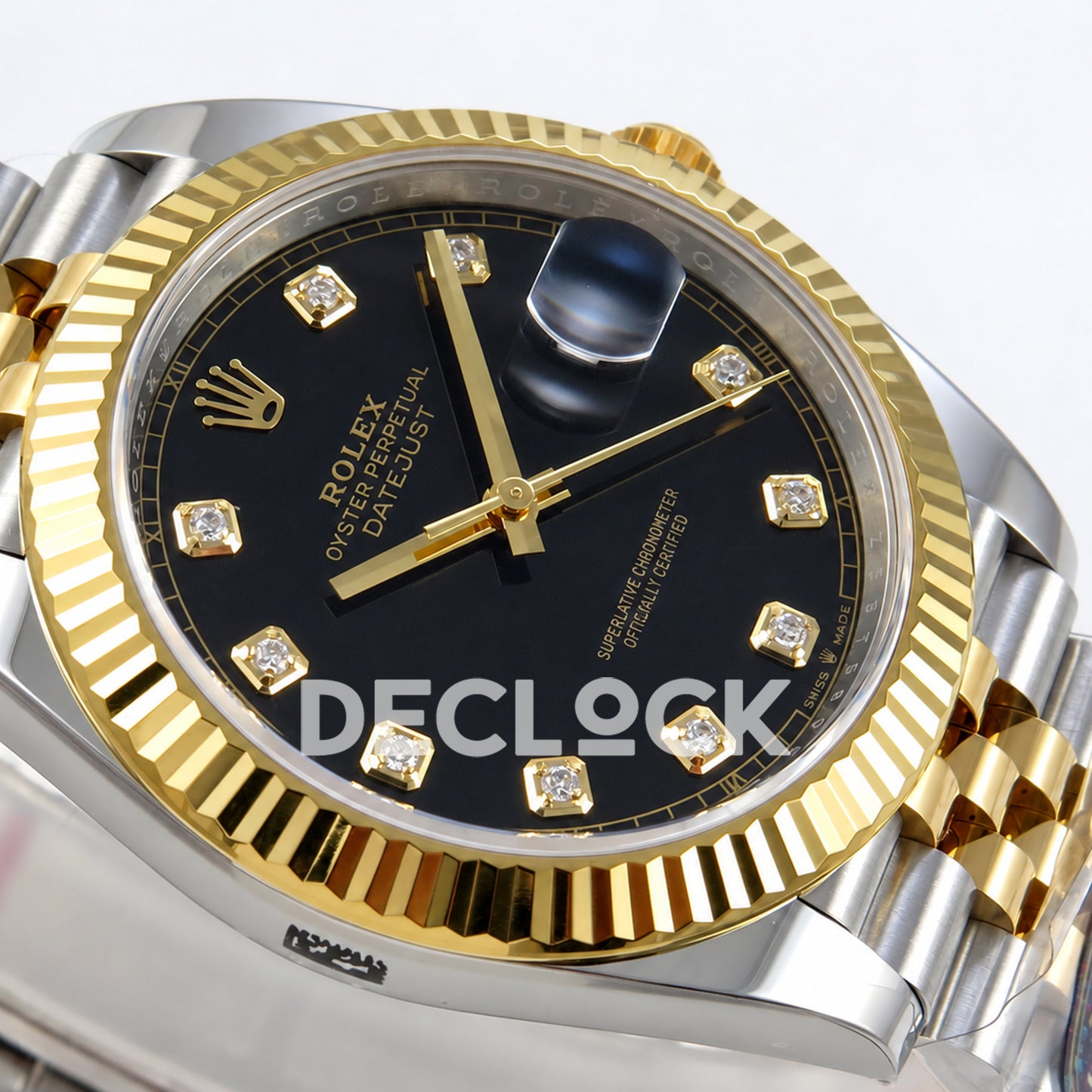Rolex Datejust 41 126333 Black Diamonds Jubilee VF DD3235