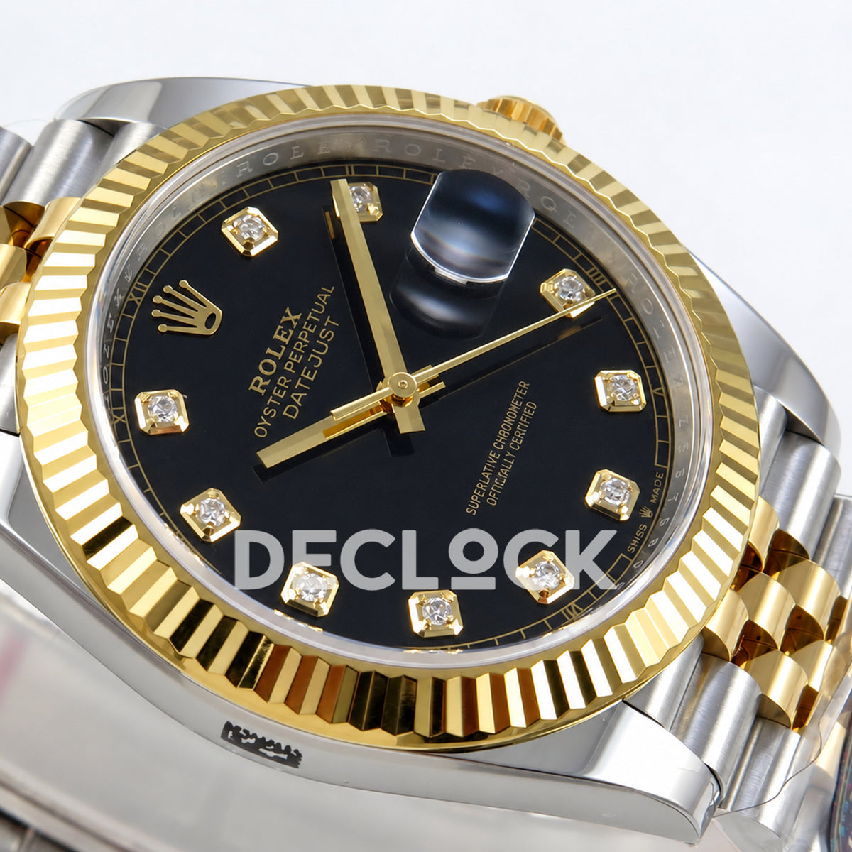 Rolex Datejust 41 126333 Black Diamonds Jubilee VF DD3235