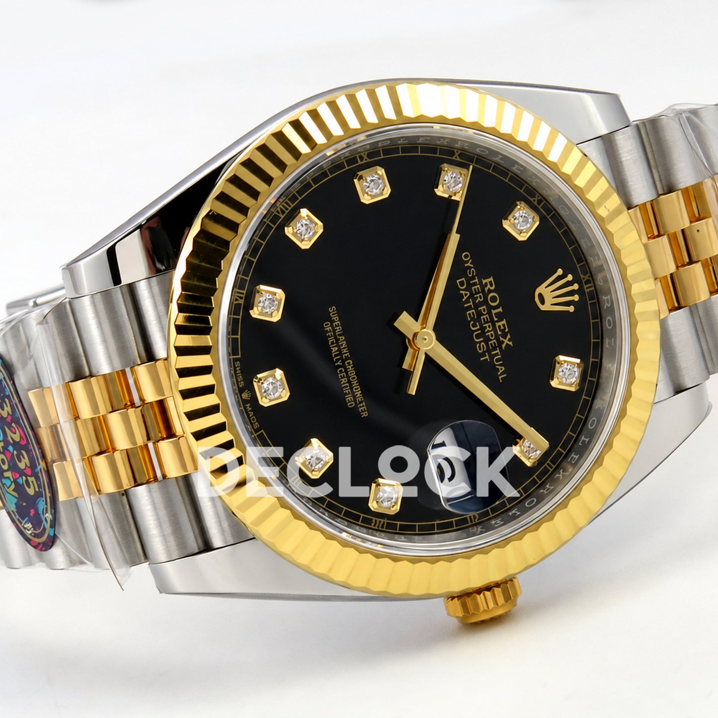 Rolex Datejust 41 126333 Black Diamonds Jubilee VF DD3235
