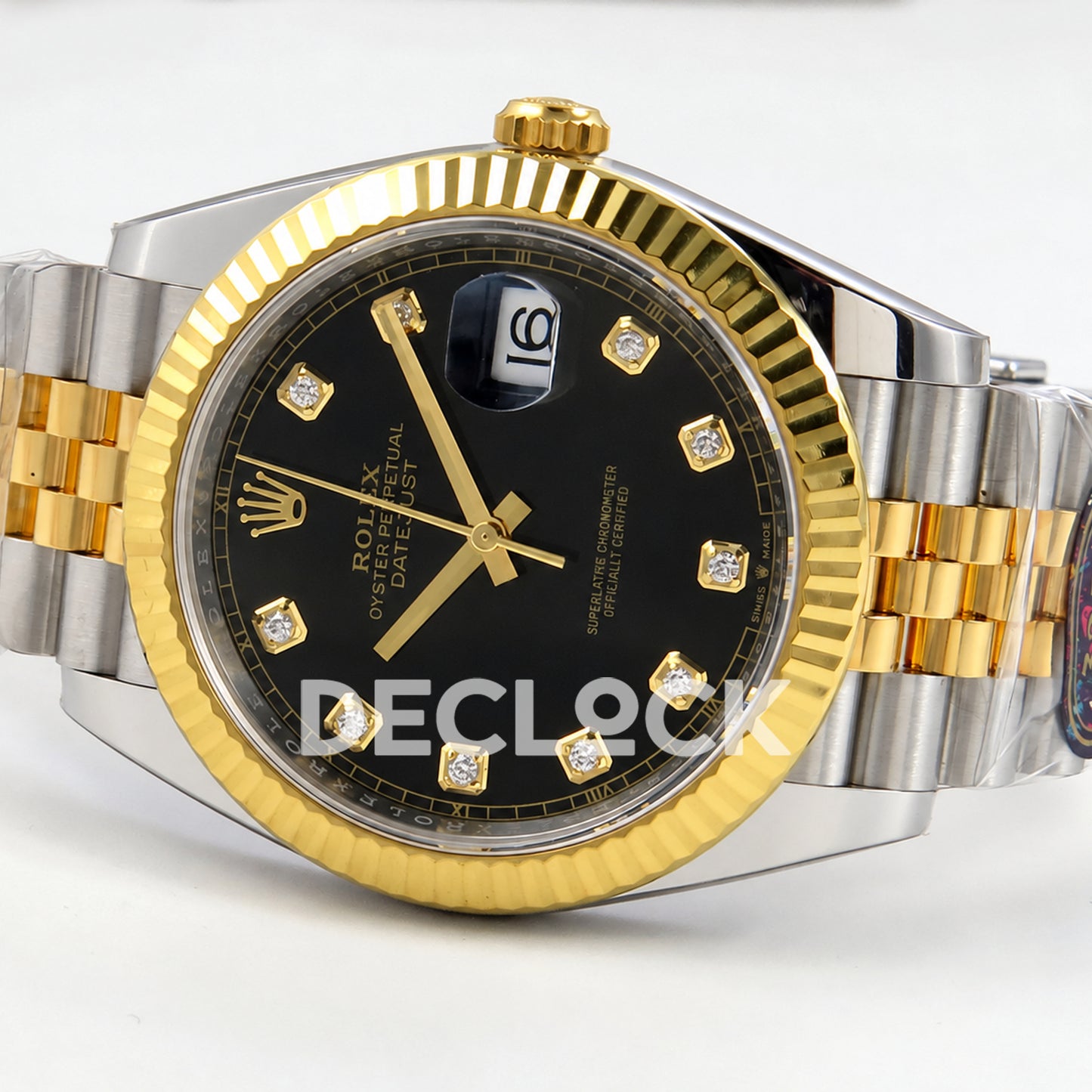 Rolex Datejust 41 126333 Black Diamonds Jubilee VF DD3235