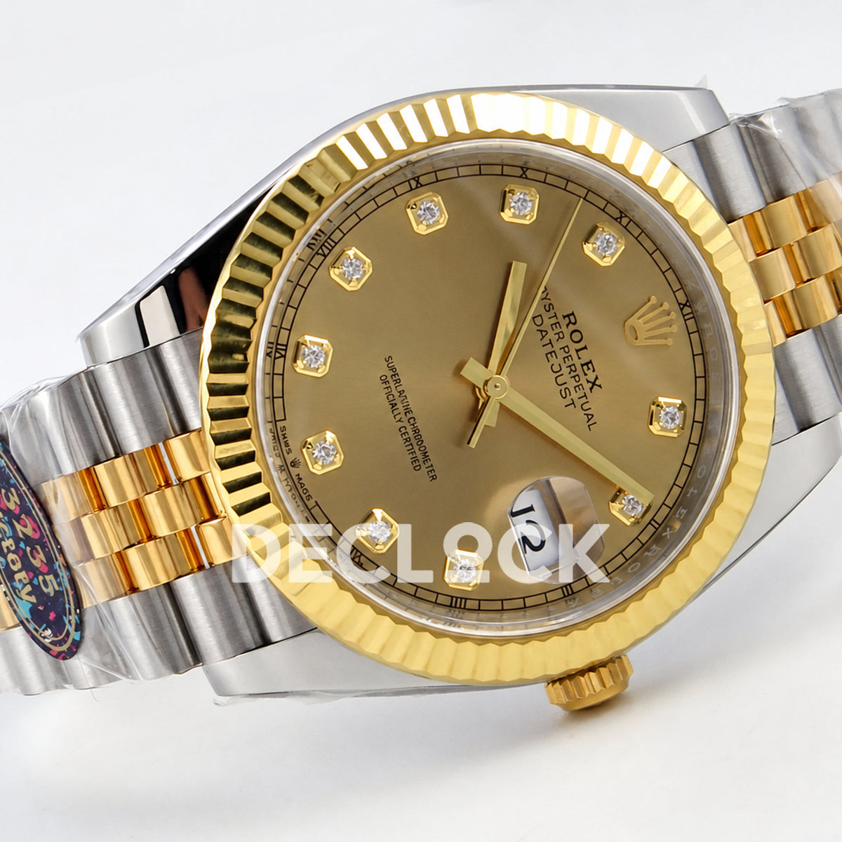 Rolex Datejust 41 126333 Yellow Gold Diamonds Jubilee VF DD3235